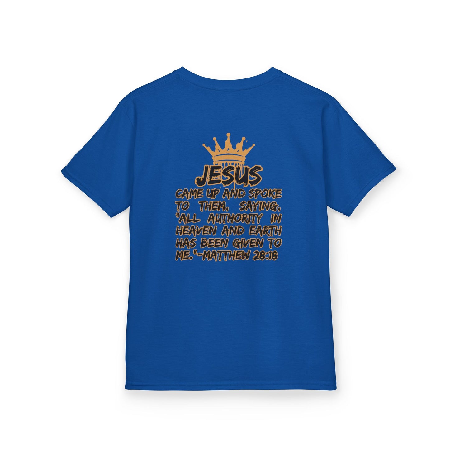 Christ Our KIng - Christian Junior Kids T-Shirt by Logos Co.