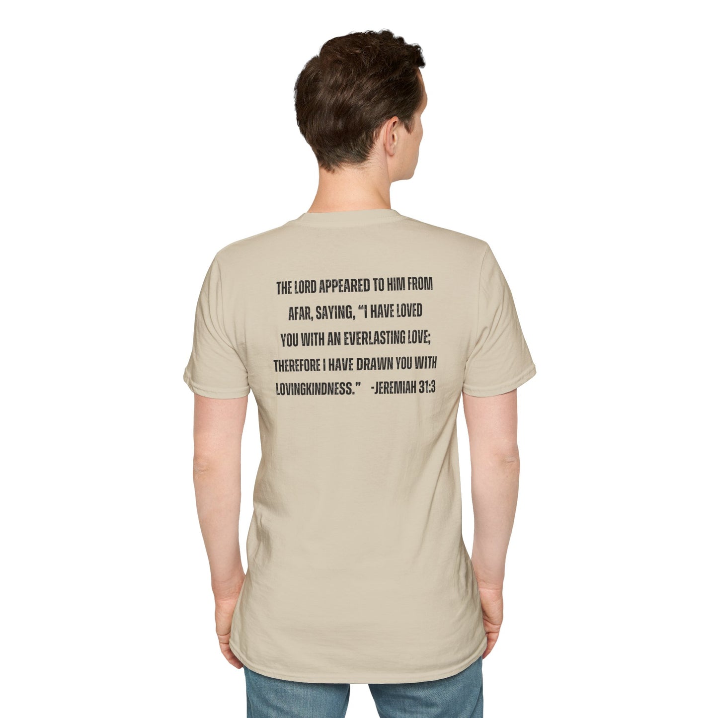 Loved By Jesus Christian Graphic T-Shirt