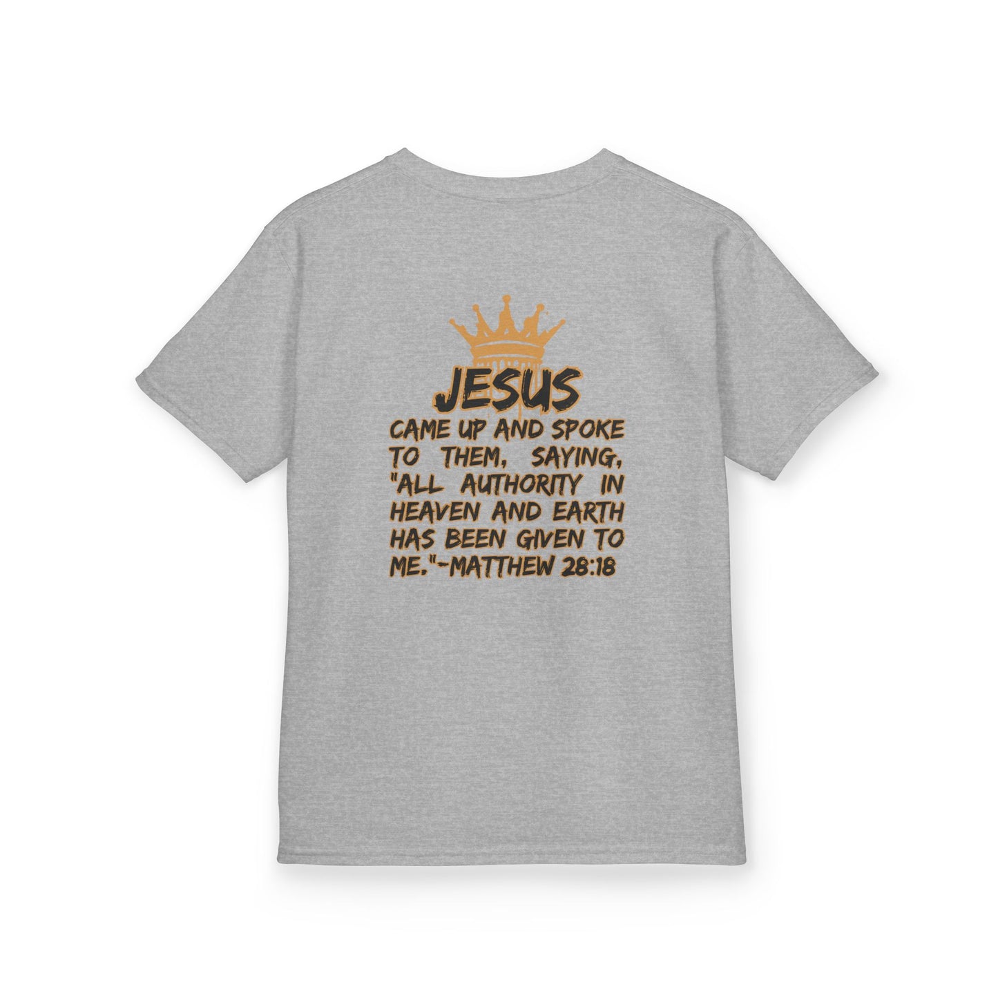 Christ Our KIng - Christian Junior Kids T-Shirt by Logos Co.
