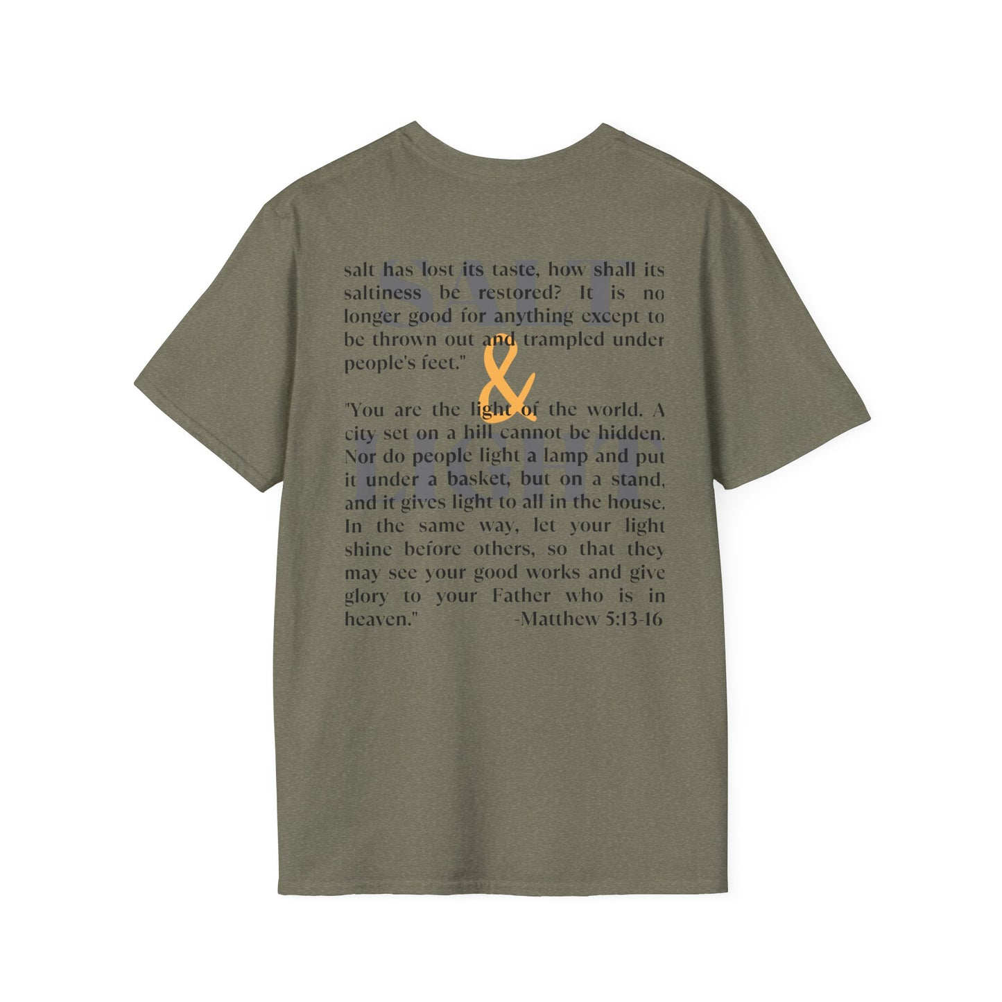 Salt & Light Christian Men's Graphic Shirt By Logos