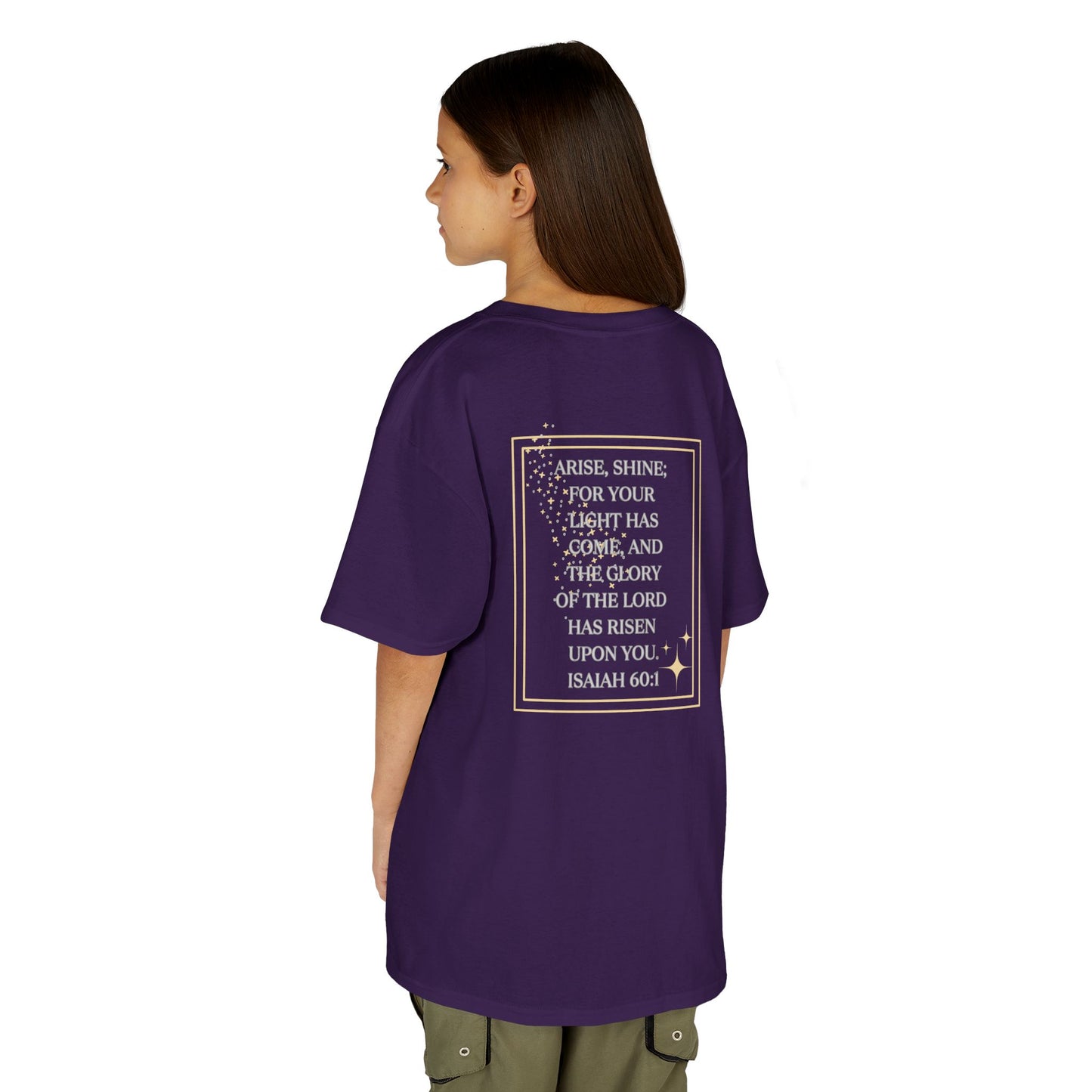 "Arise & Shine" Scripture Design Junior Girls Shirt
