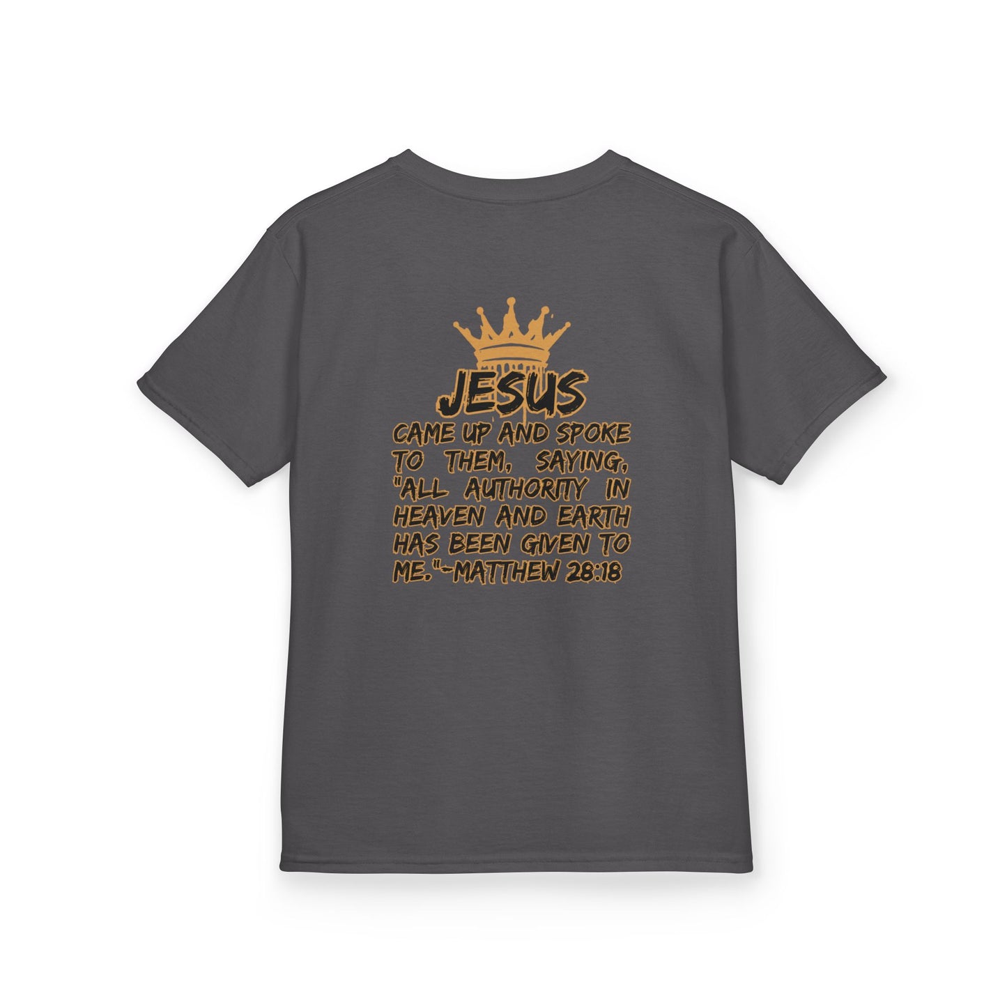 Christ Our KIng - Christian Junior Kids T-Shirt by Logos Co.