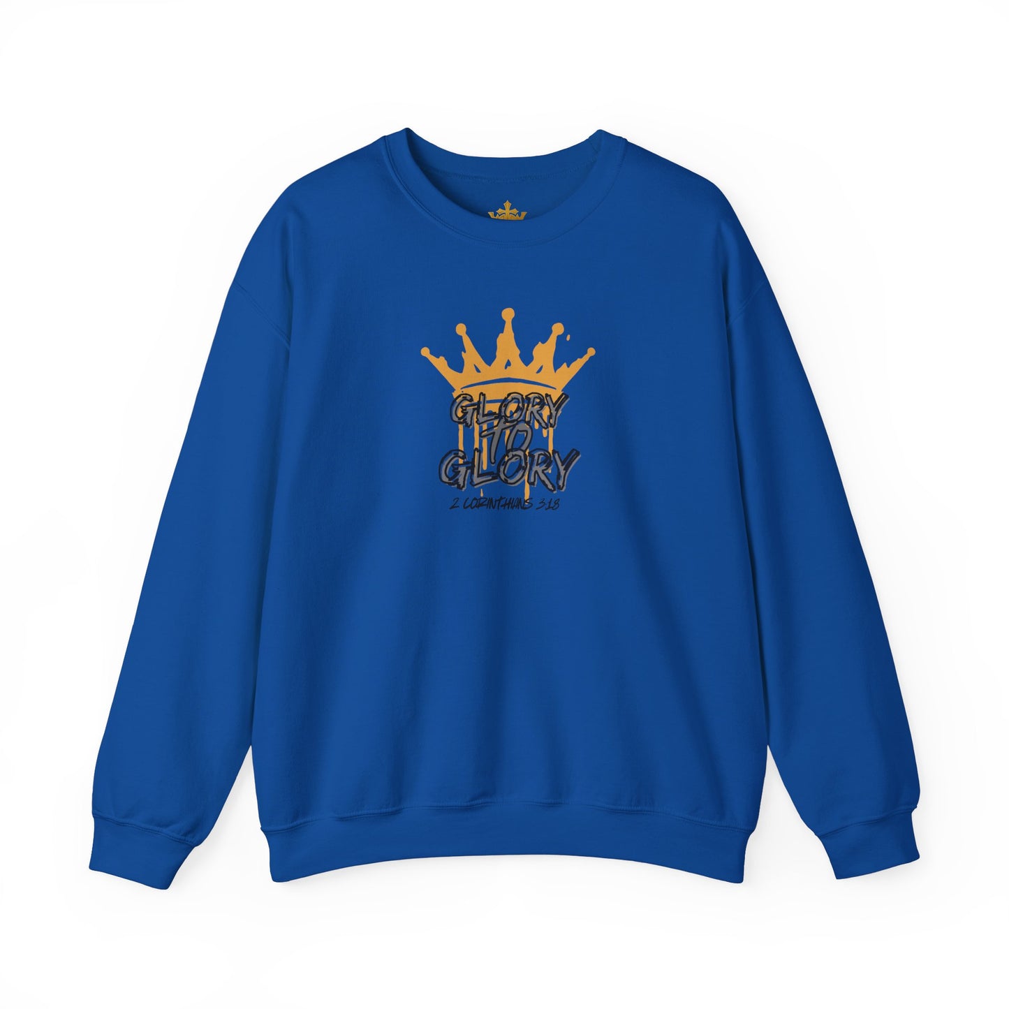 "Glory to Glory" Women's Sweatshirt- 2 Corinthians 3:18
