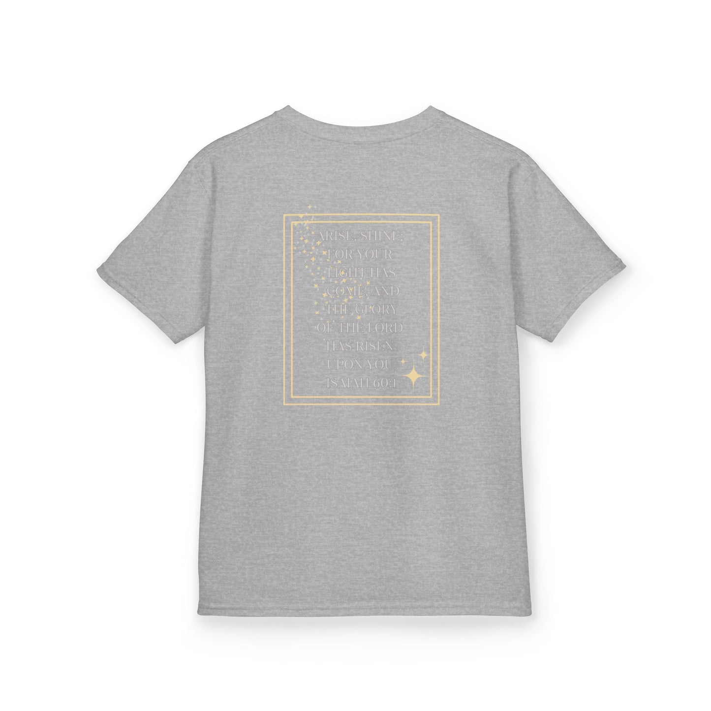 "Arise & Shine" Scripture Design Junior Girls Shirt