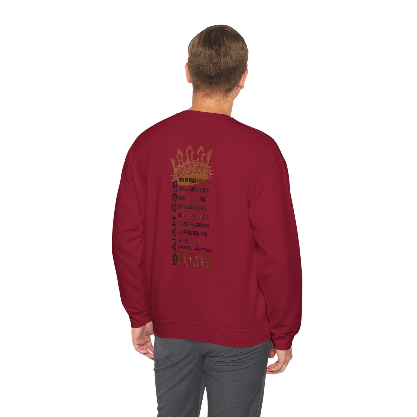 "Christ Our Healer" Men's Sweatshirt