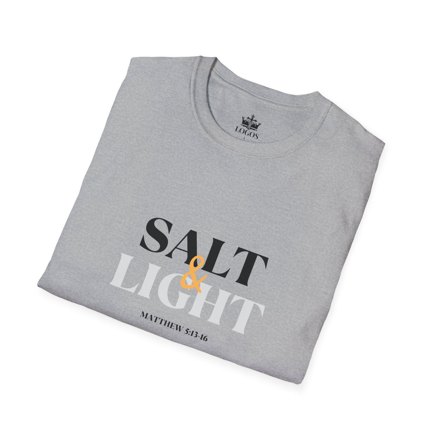 Salt & Light Christian Men's Graphic Shirt By Logos