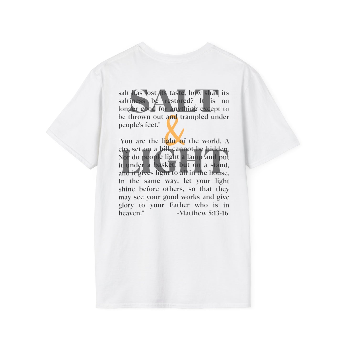 Salt & Light Christian Men's Graphic Shirt By Logos