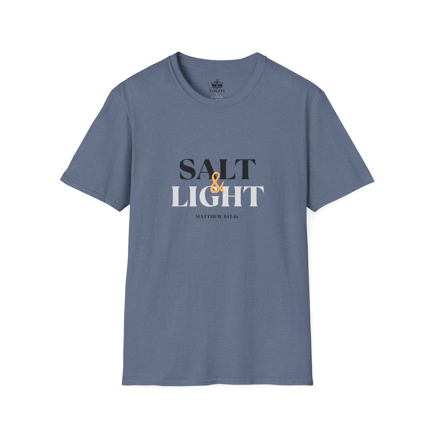 Salt & Light Christian Men's Graphic Shirt By Logos