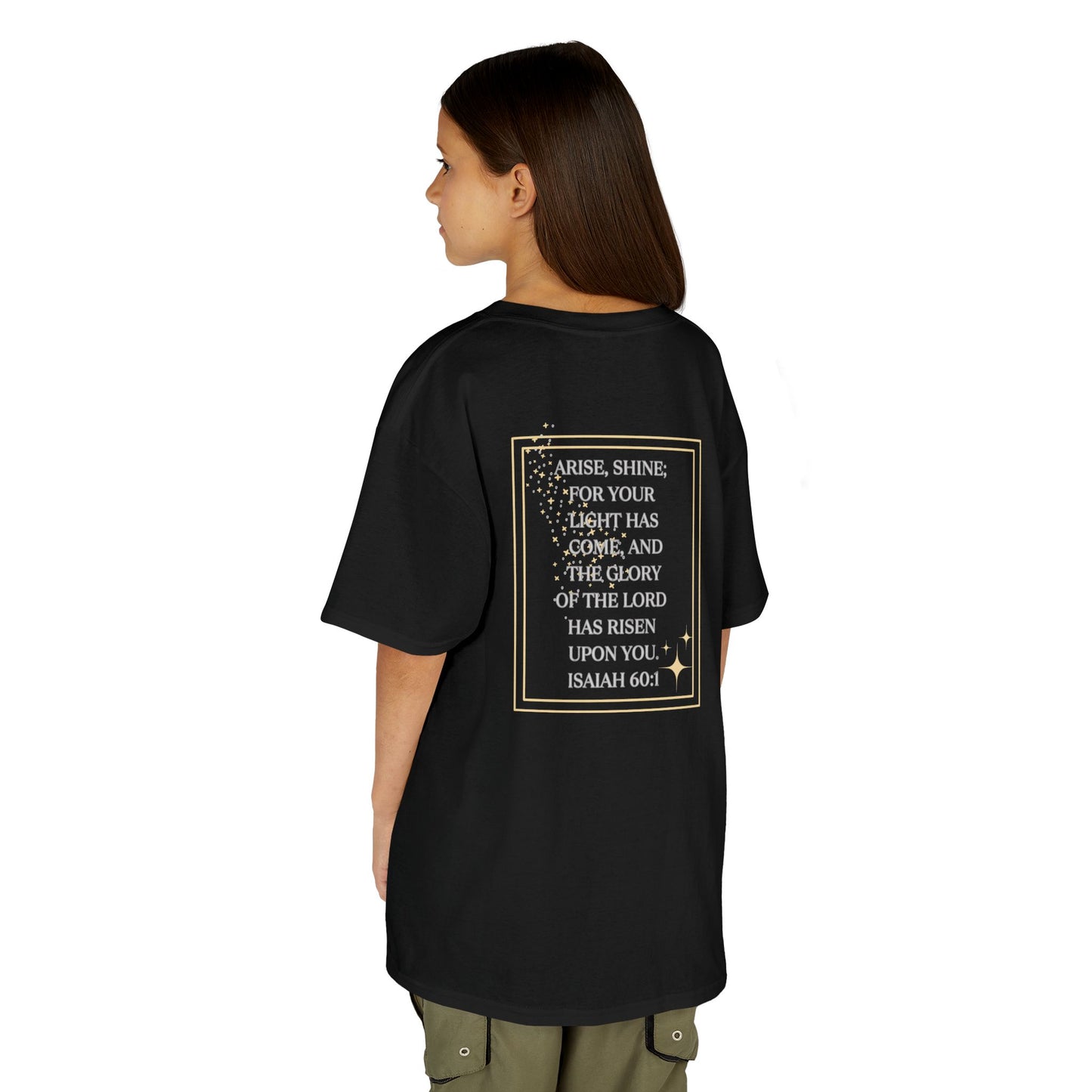 "Arise & Shine" Scripture Design Junior Girls Shirt