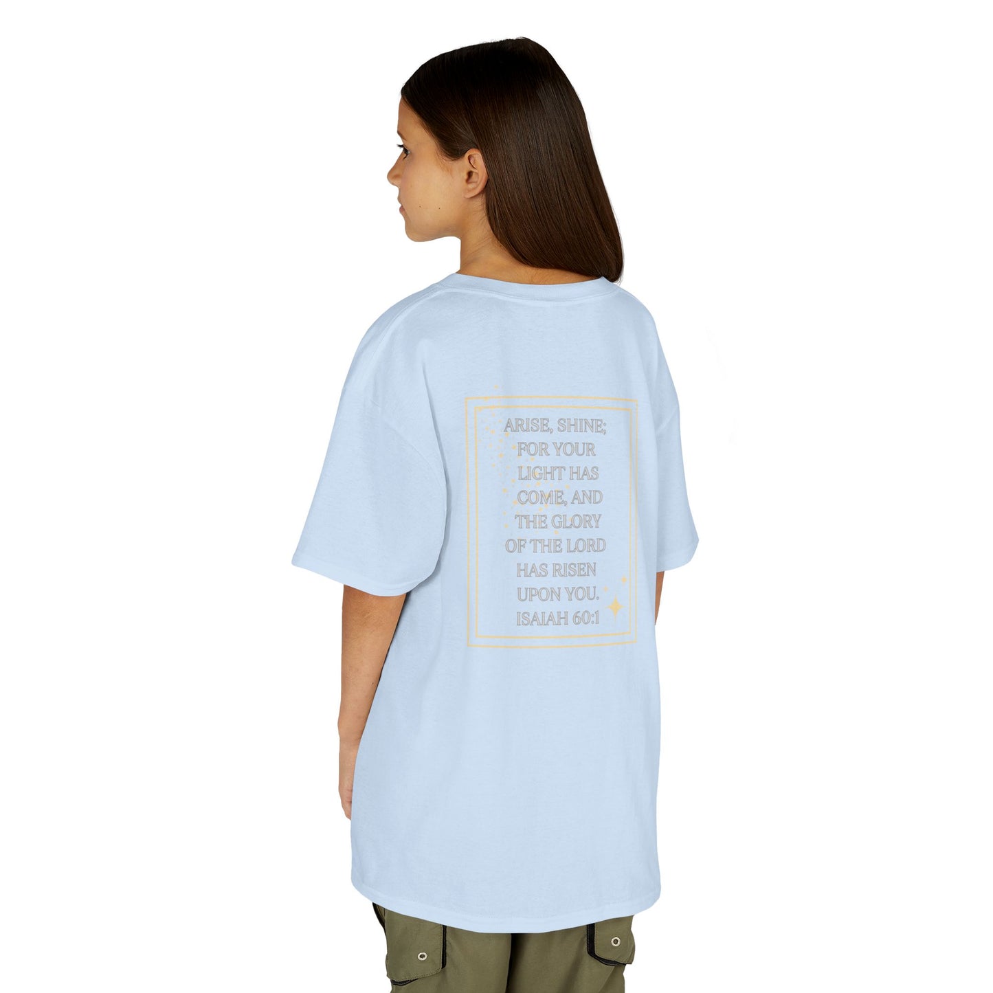 "Arise & Shine" Scripture Design Junior Girls Shirt