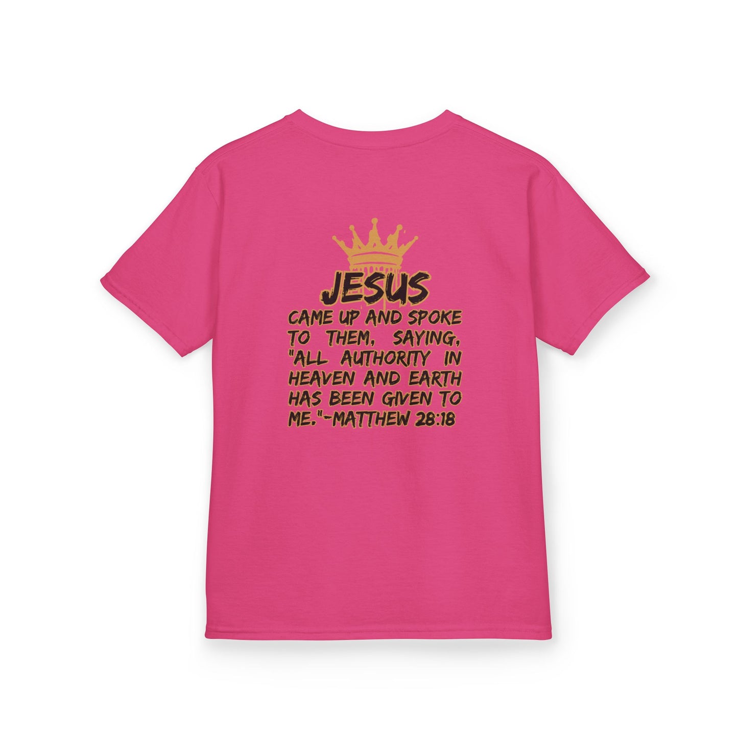 Christ Our KIng - Christian Junior Kids T-Shirt by Logos Co.