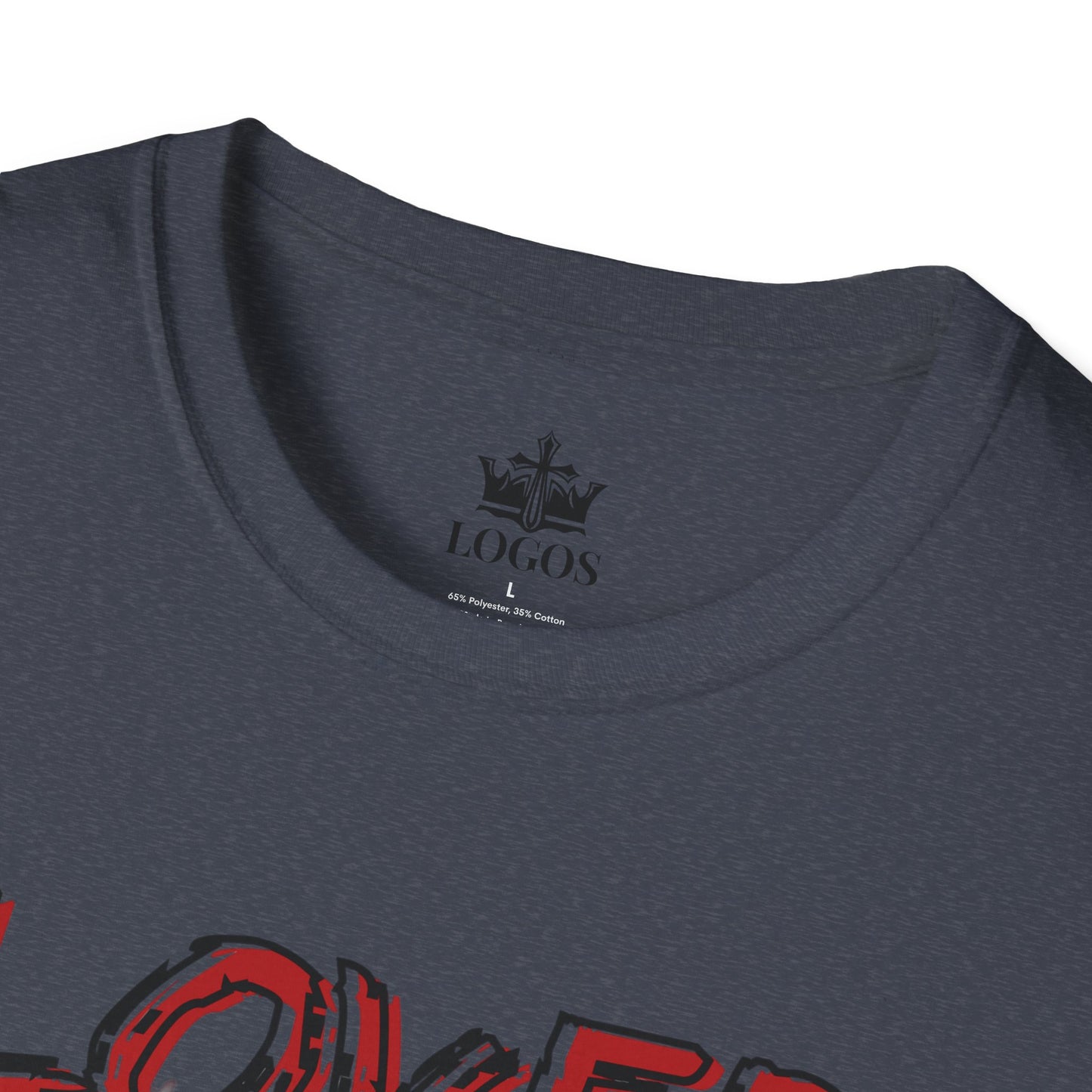 Loved By Jesus Christian Graphic T-Shirt