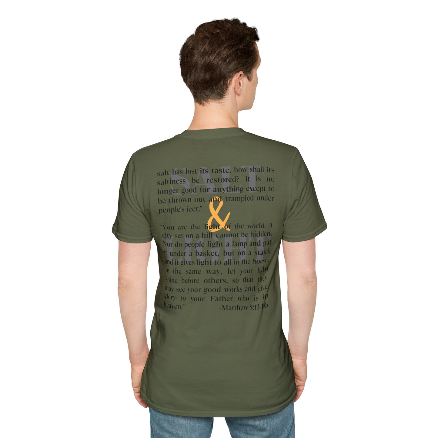 Salt & Light Christian Men's Graphic Shirt By Logos