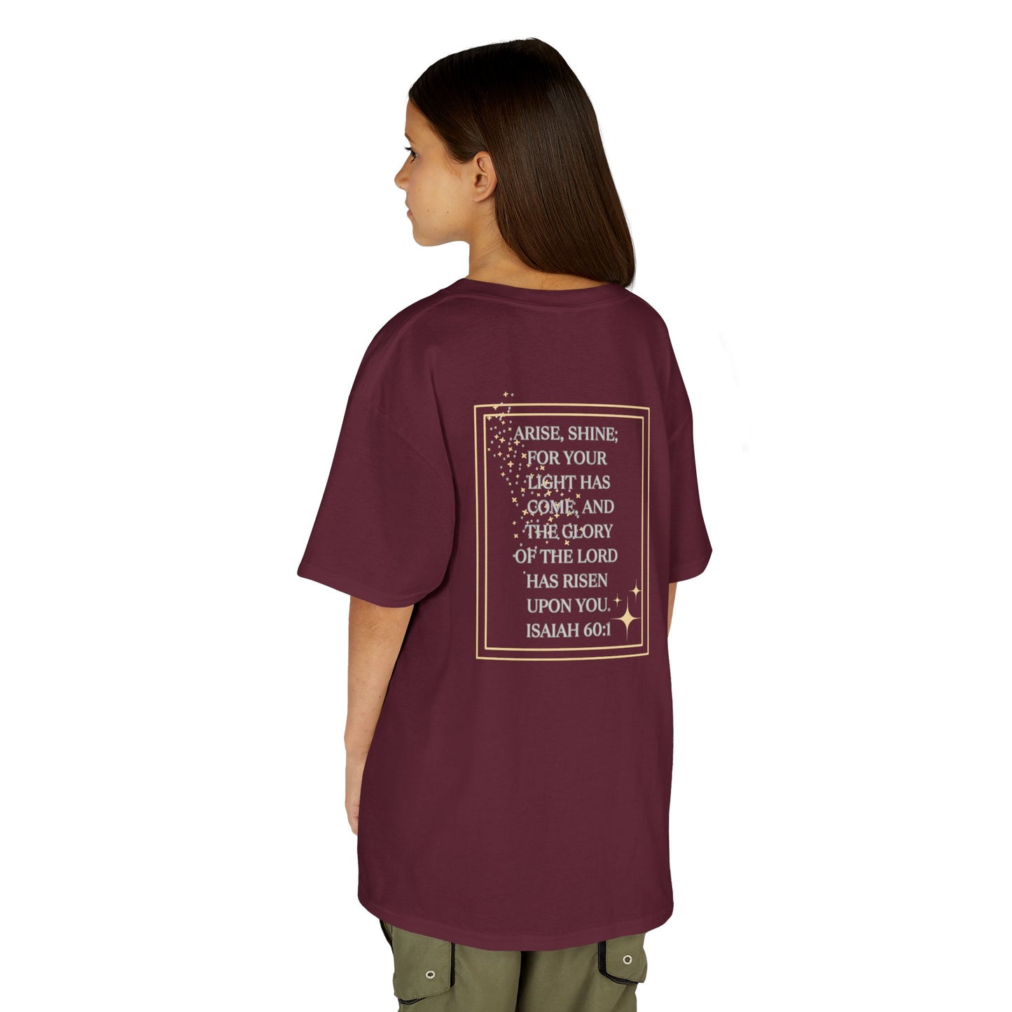 "Arise & Shine" Scripture Design Junior Girls Shirt