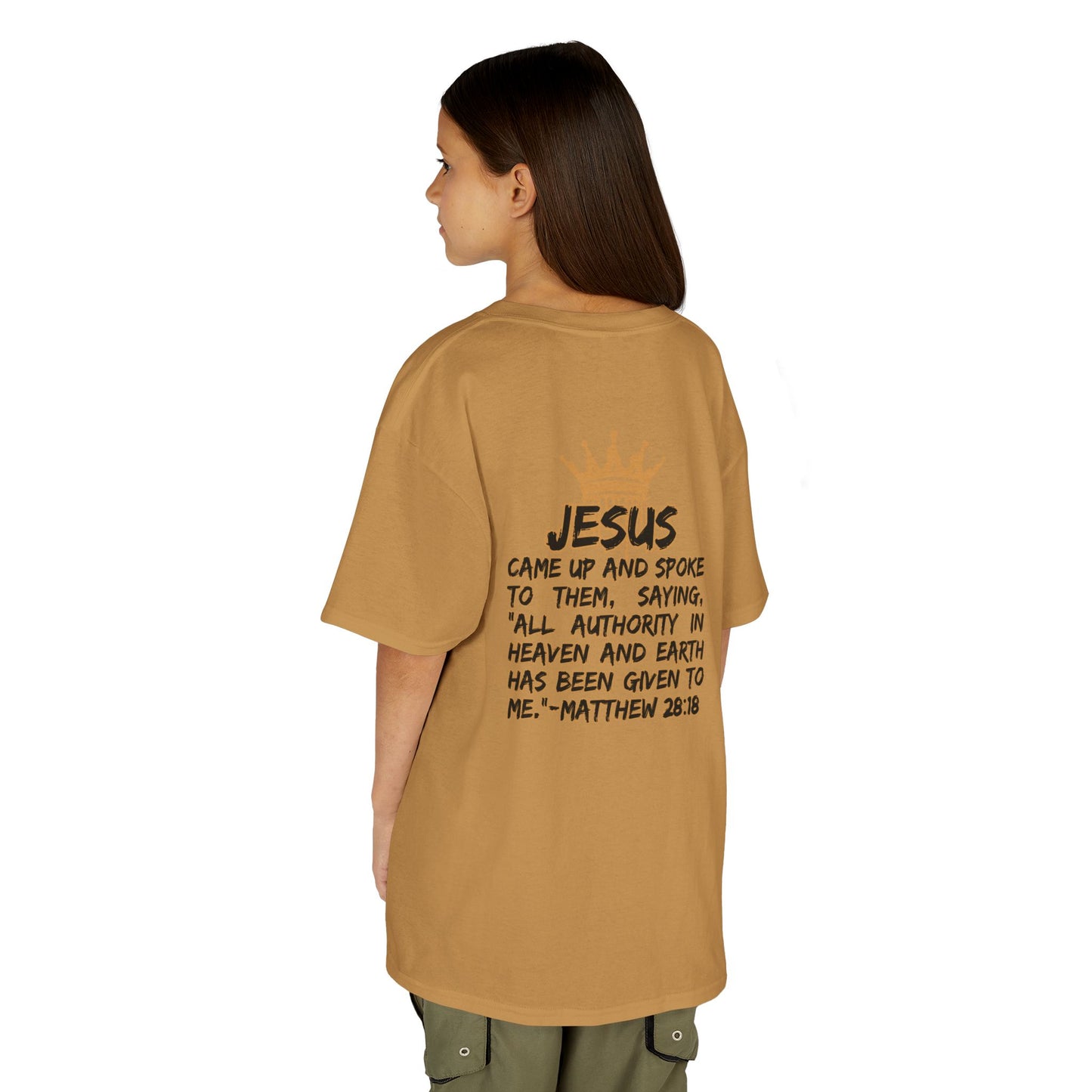 Christ Our KIng - Christian Junior Kids T-Shirt by Logos Co.
