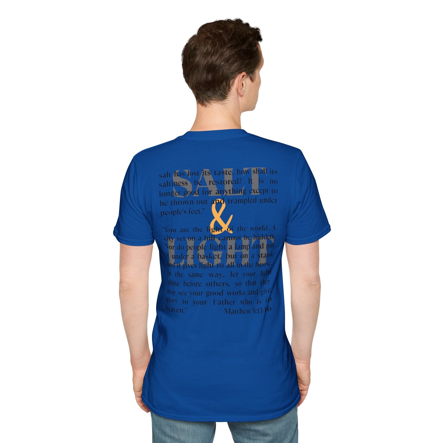 Salt & Light Christian Men's Graphic Shirt By Logos