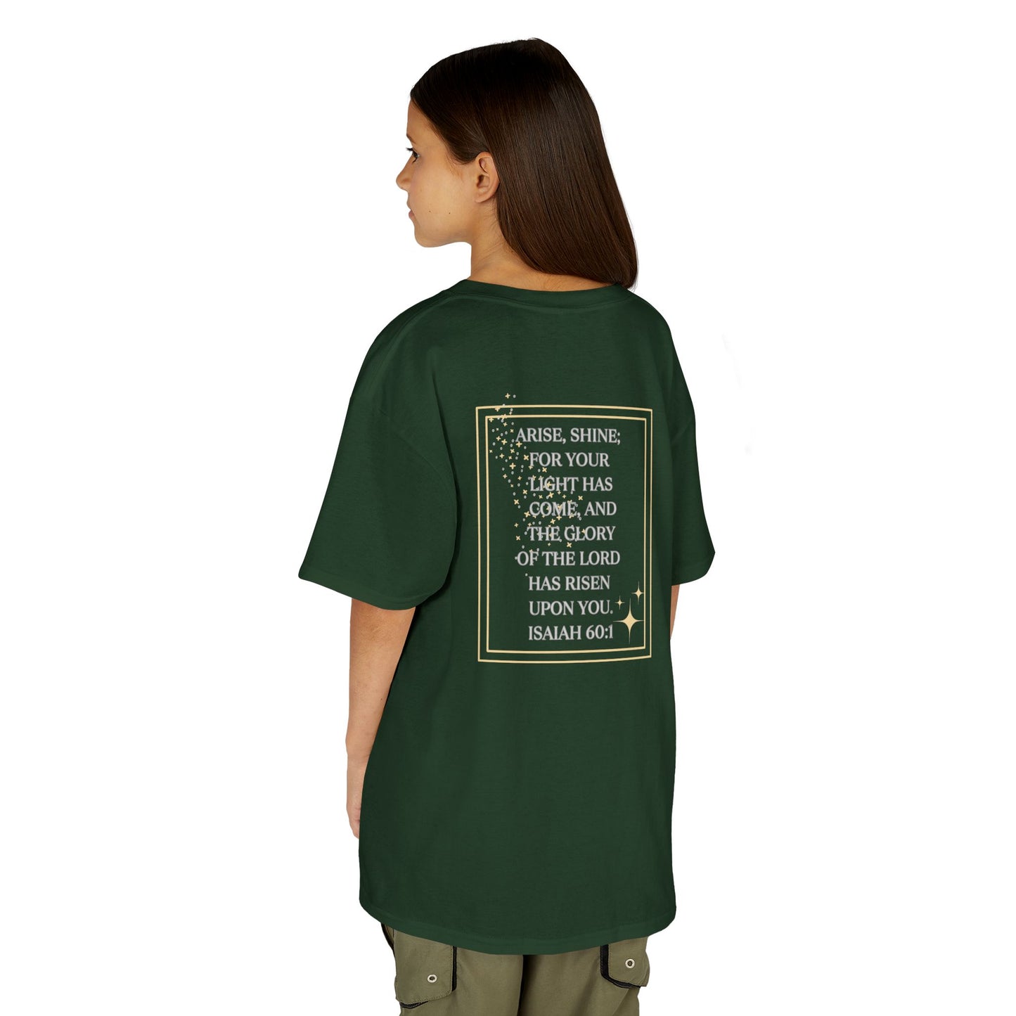 "Arise & Shine" Scripture Design Junior Girls Shirt
