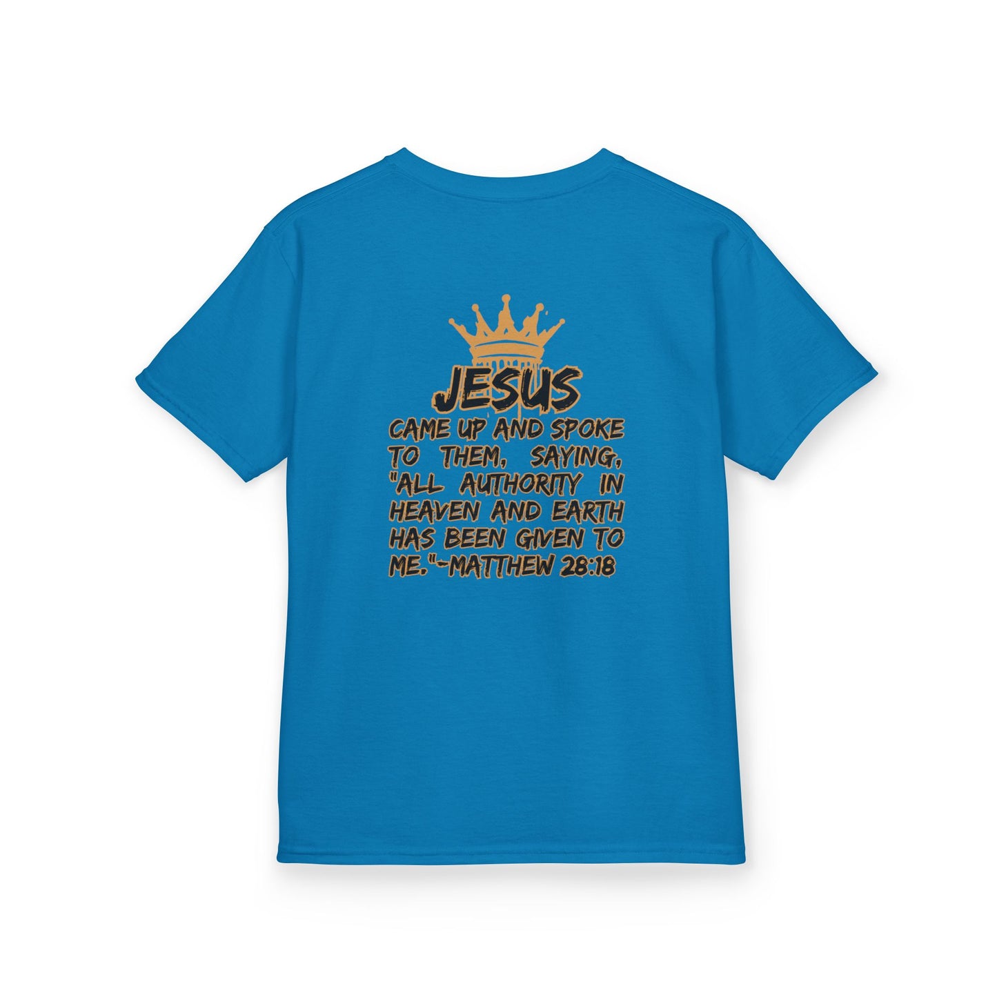 Christ Our KIng - Christian Junior Kids T-Shirt by Logos Co.
