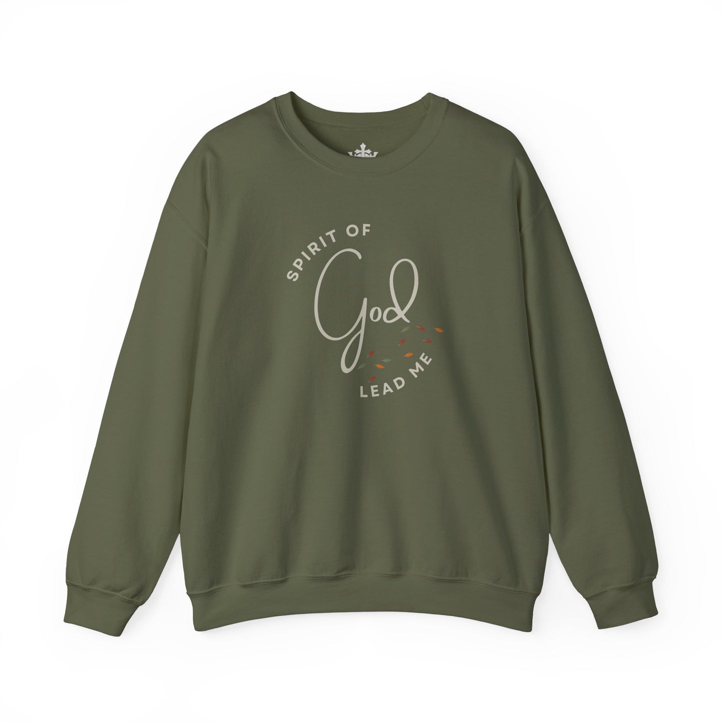 "Spirit Lead Me" (Dark Fabric Design) Women's Sweatshirt
