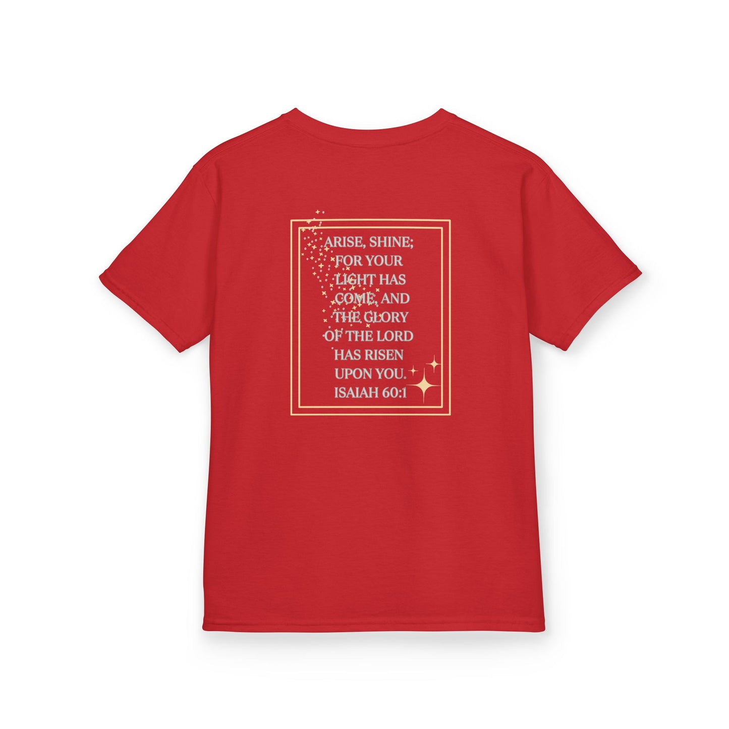 "Arise & Shine" Scripture Design Junior Girls Shirt