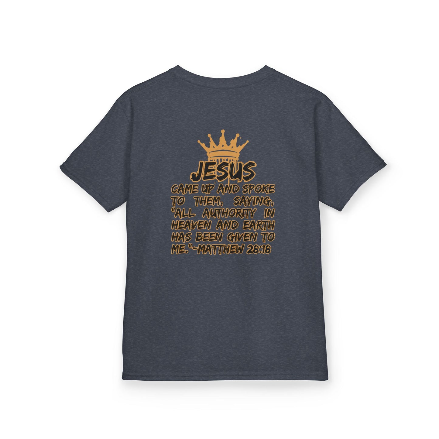 Christ Our KIng - Christian Junior Kids T-Shirt by Logos Co.