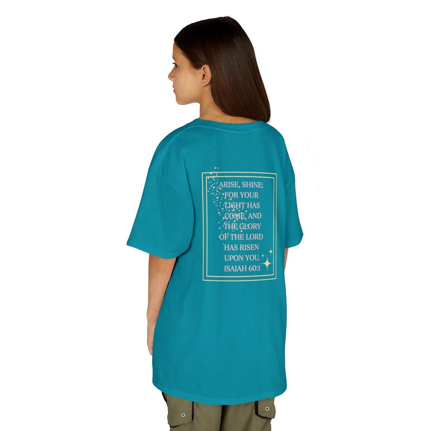 "Arise & Shine" Scripture Design Junior Girls Shirt