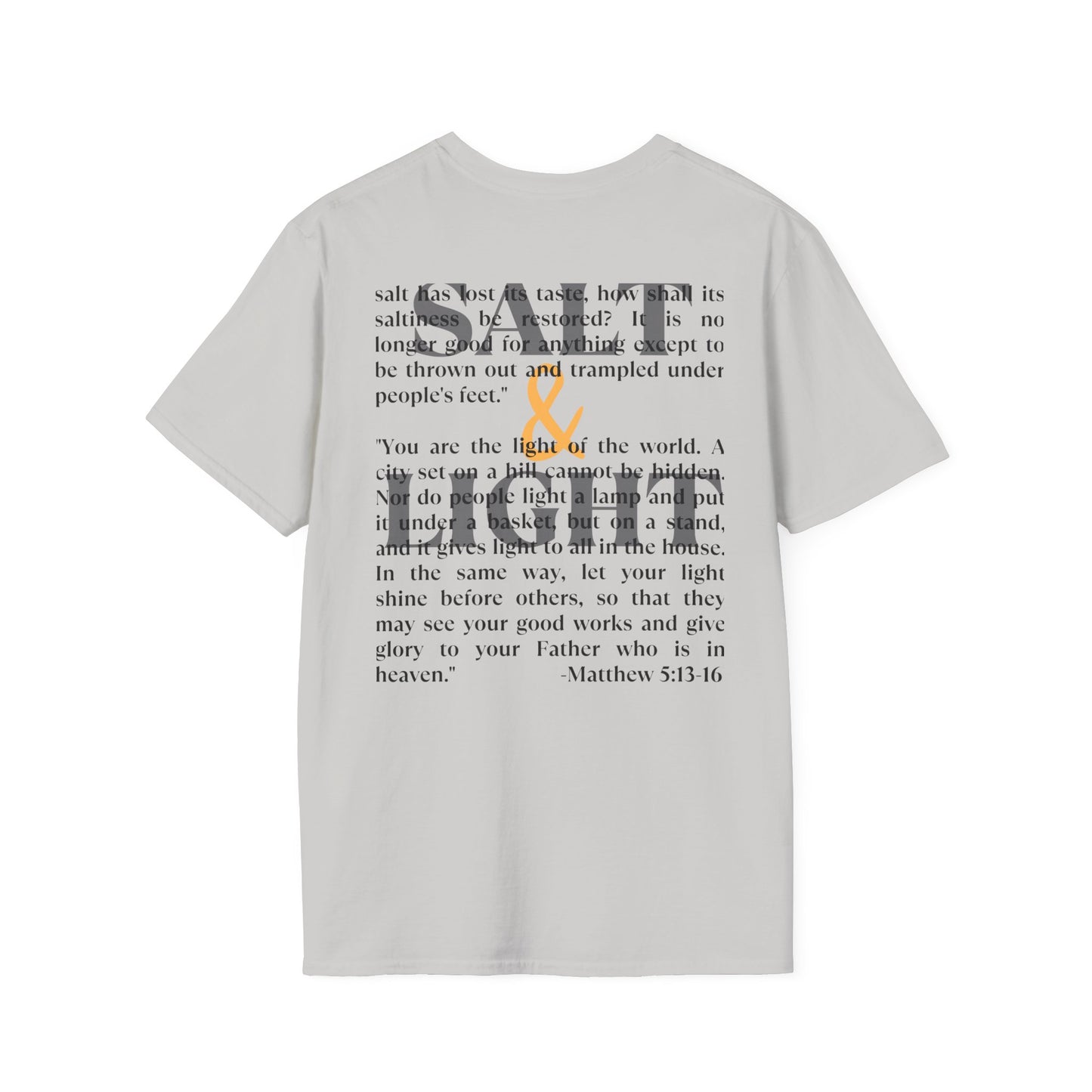 Salt & Light Christian Men's Graphic Shirt By Logos