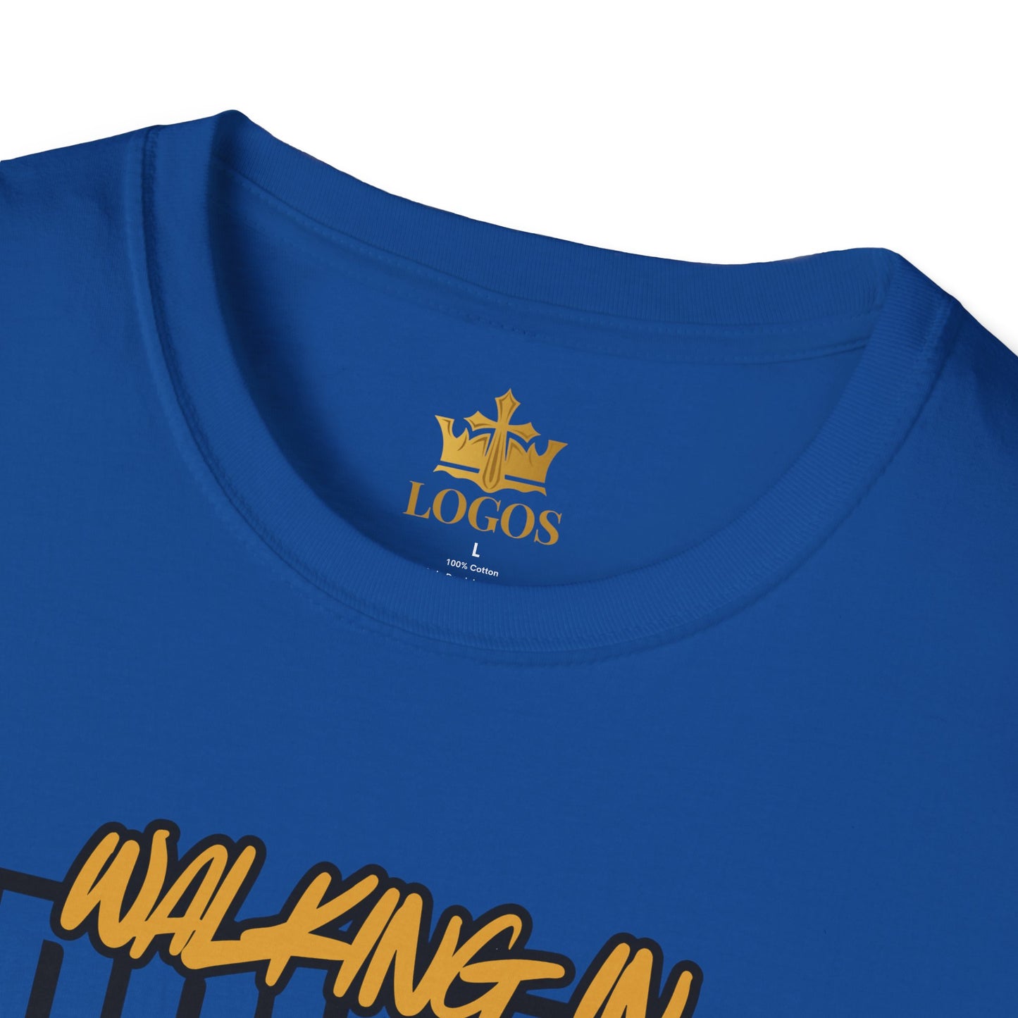 "Walking In Power" Men's T-Shirt-Acts 1:8 & Acts 10:38