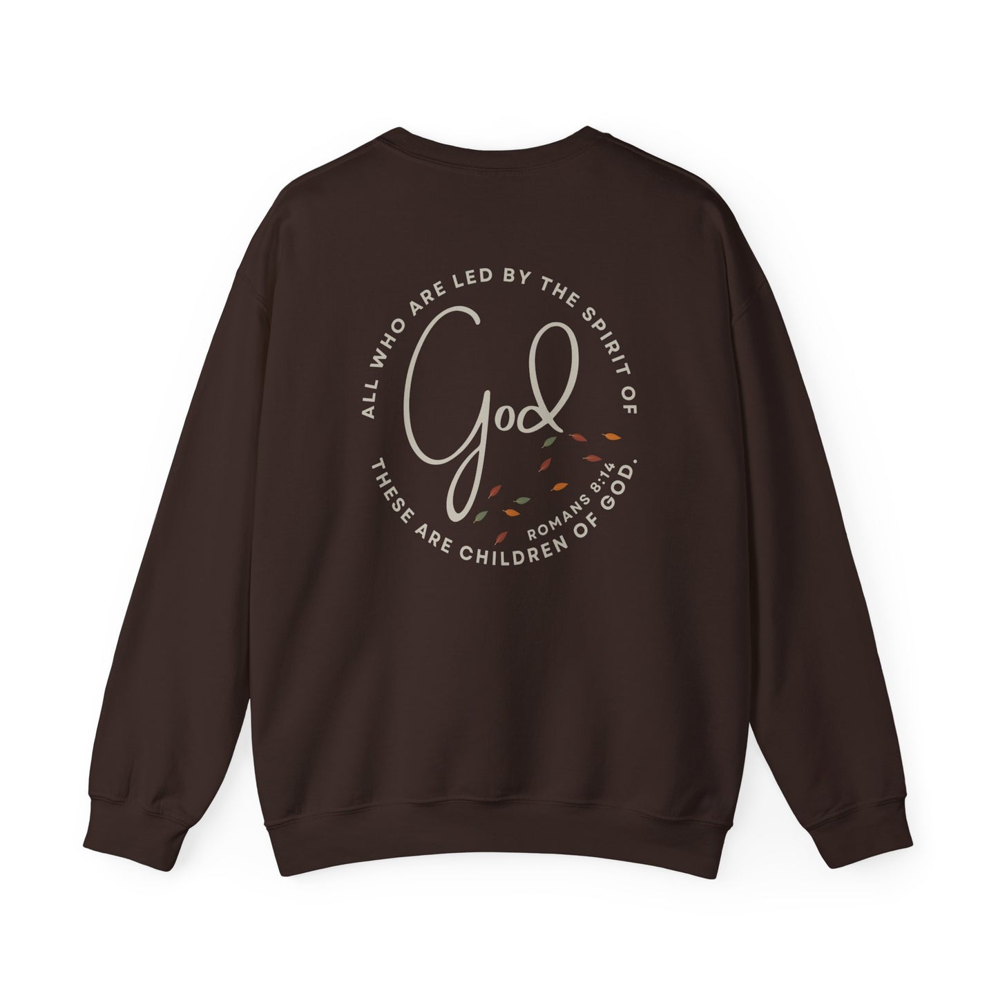 "Spirit Lead Me" (Dark Fabric Design) Women's Sweatshirt