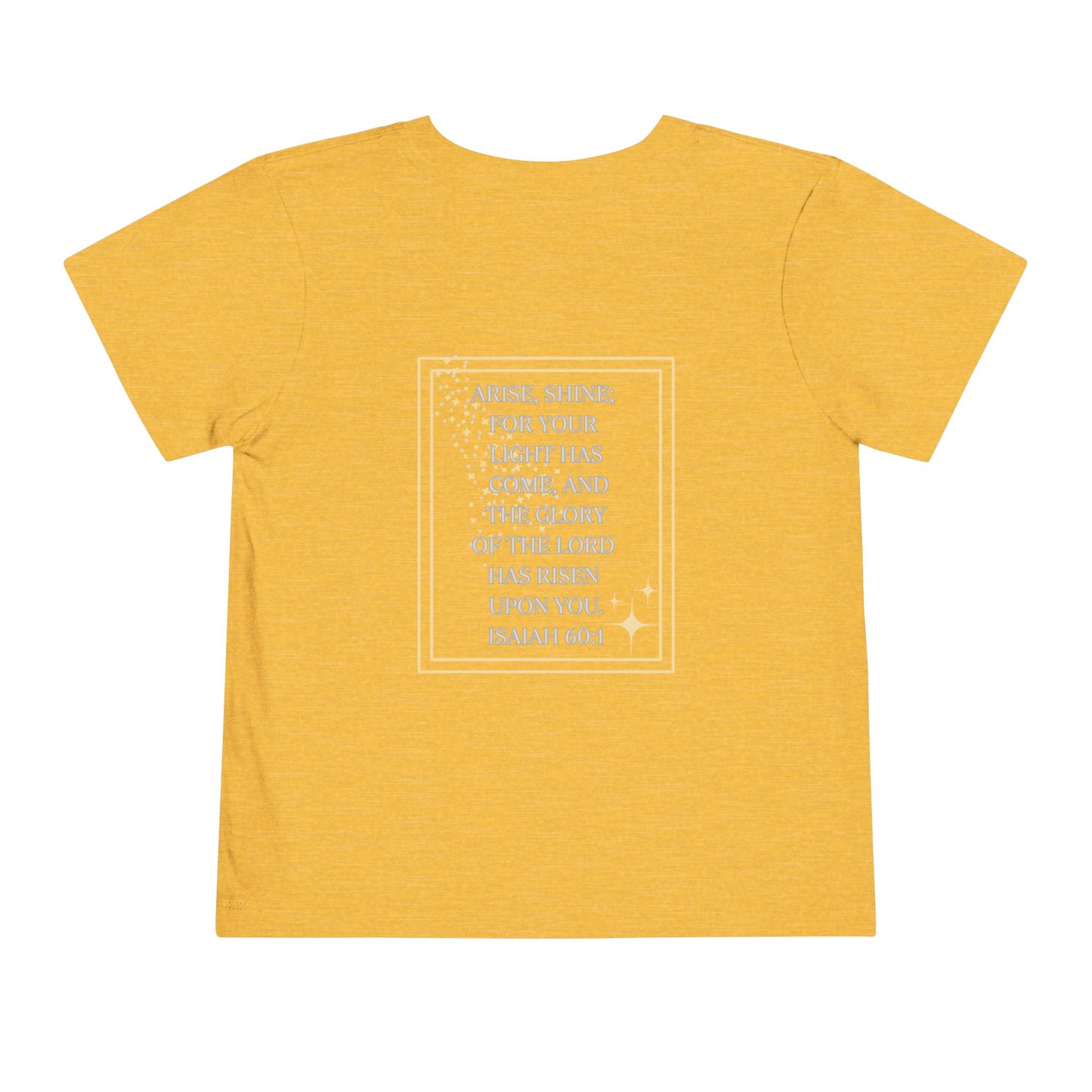 Arise & Shine Toddler Girls Scripture Tee