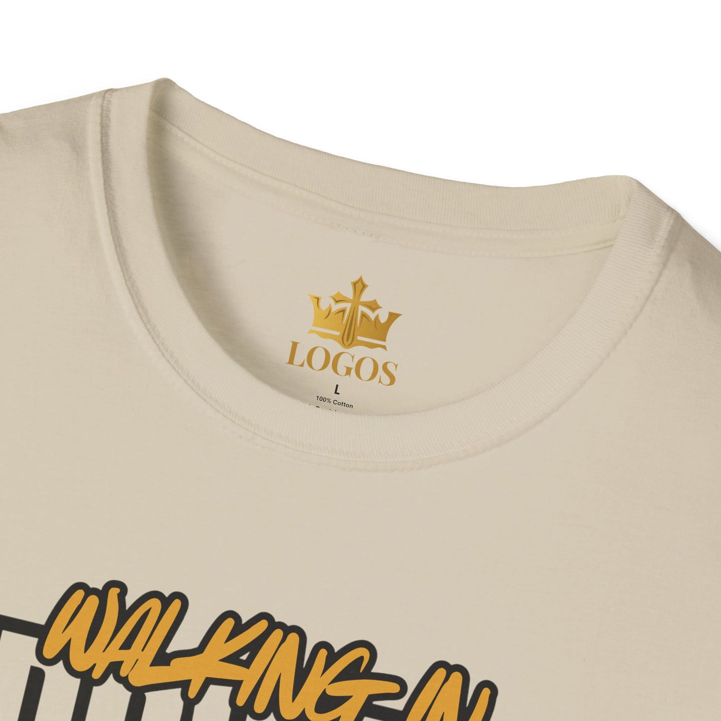 "Walking In Power" Men's T-Shirt-Acts 1:8 & Acts 10:38