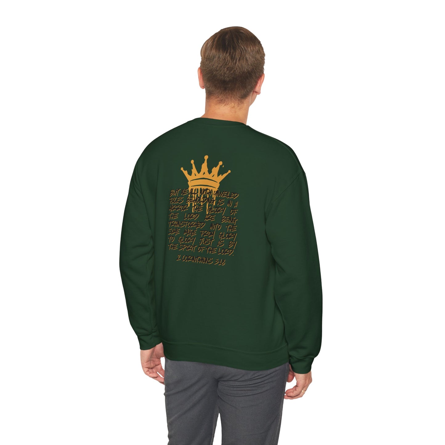 Glory To Glory Inspirational Apparel with 2 Corinthians 3:18