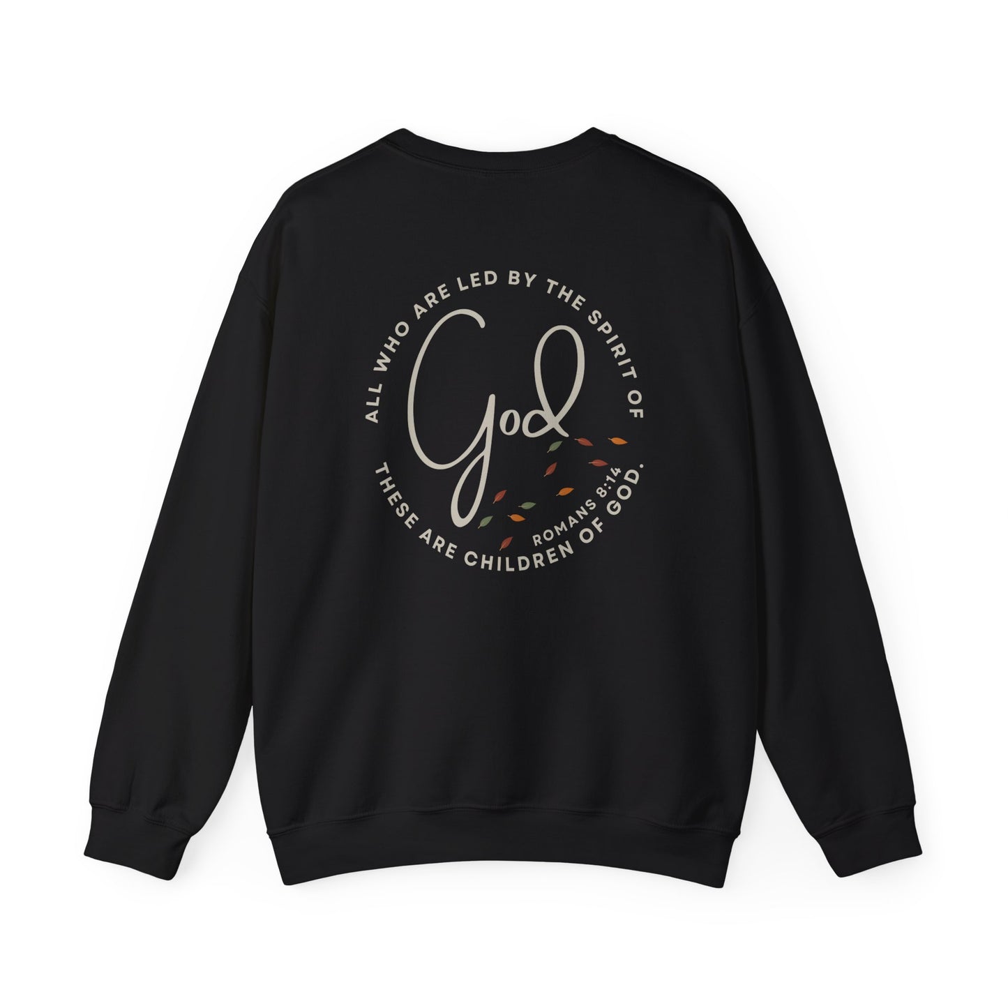 "Spirit Lead Me" (Dark Fabric Design) Women's Sweatshirt