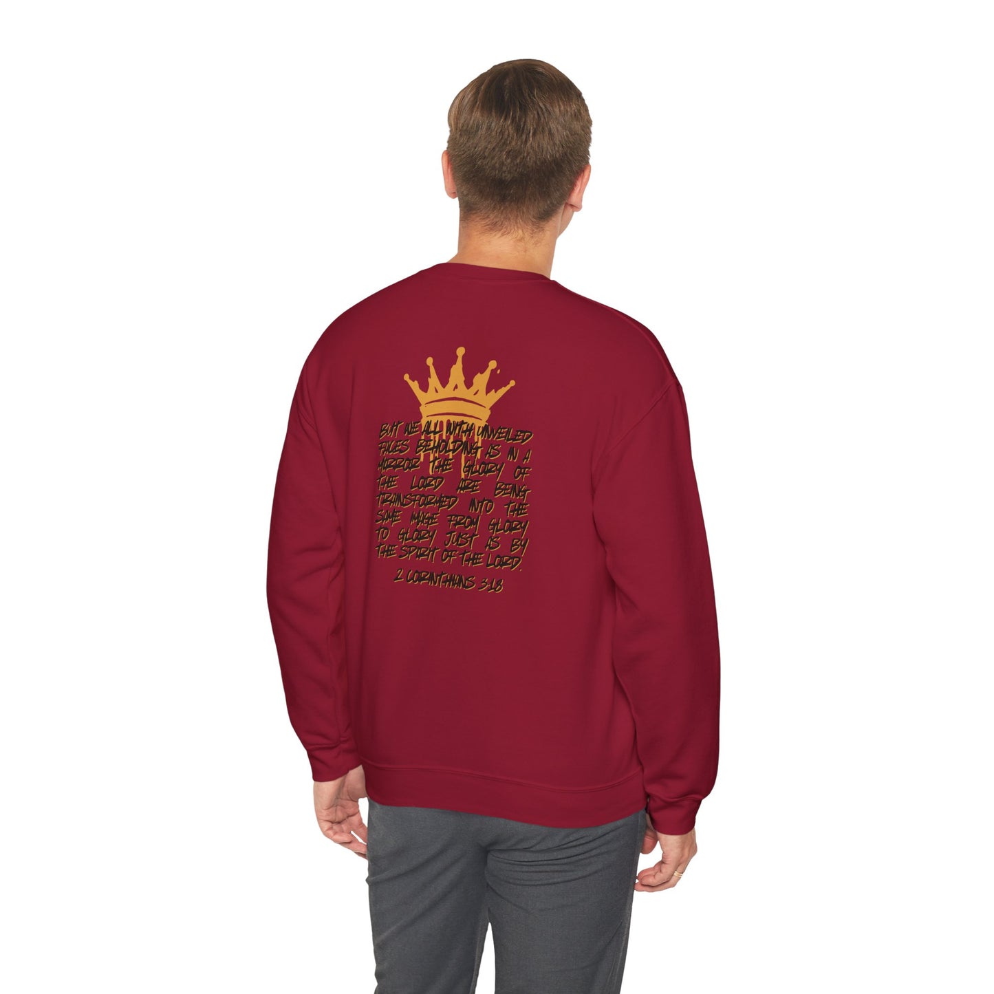 Glory To Glory Inspirational Apparel with 2 Corinthians 3:18