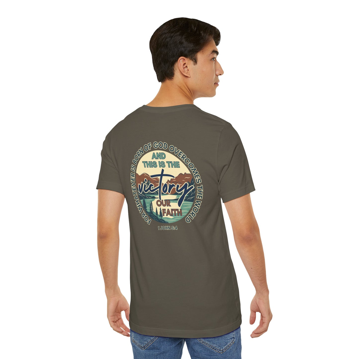 This Is The Victory T-shirt Men And Womens Faith Inspired Tee