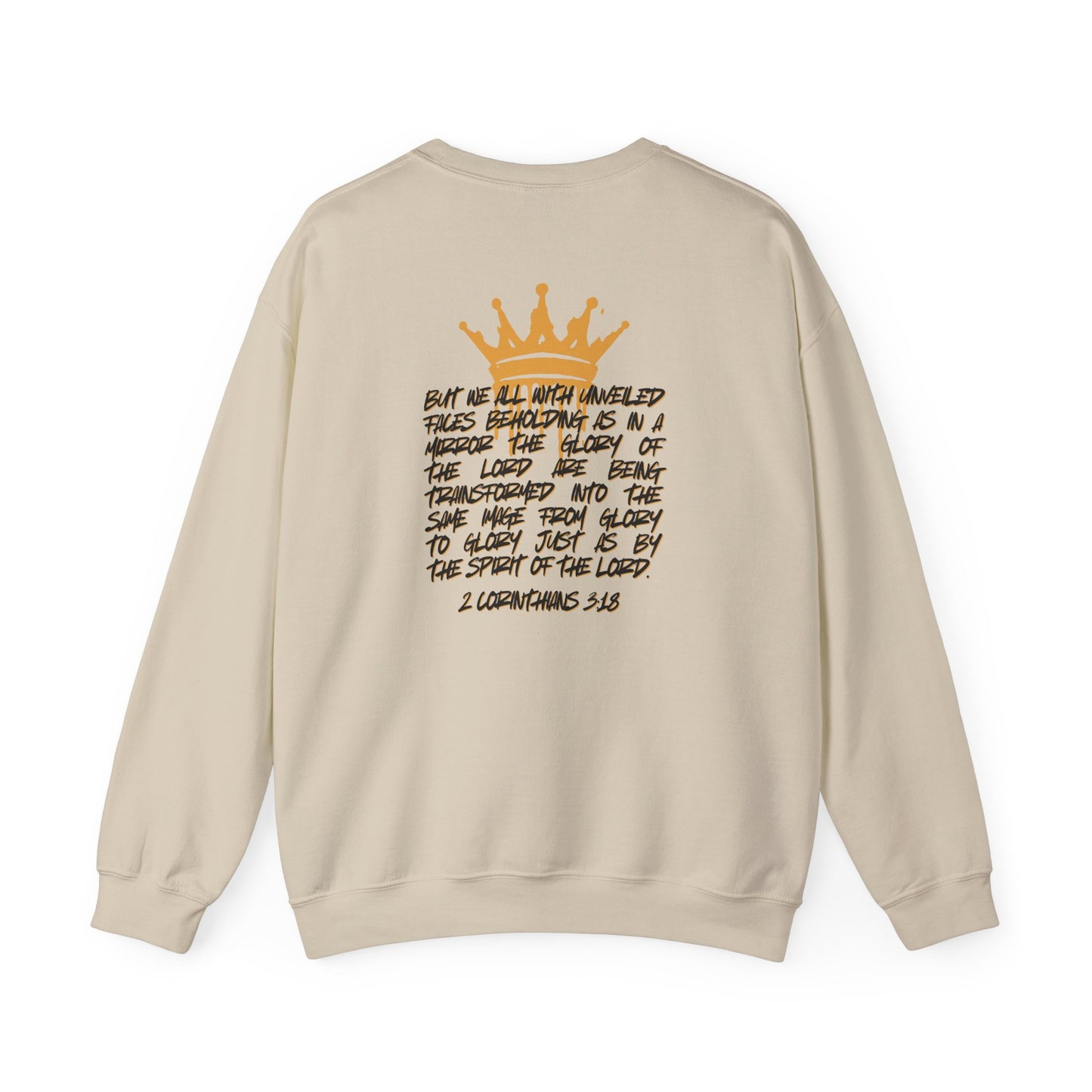 "Glory to Glory" Women's Sweatshirt- 2 Corinthians 3:18