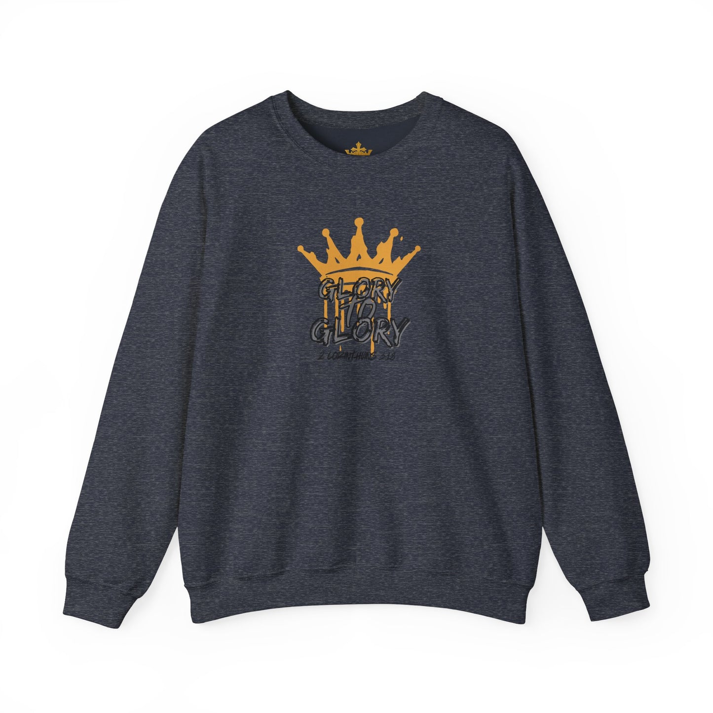 "Glory to Glory" Women's Sweatshirt- 2 Corinthians 3:18