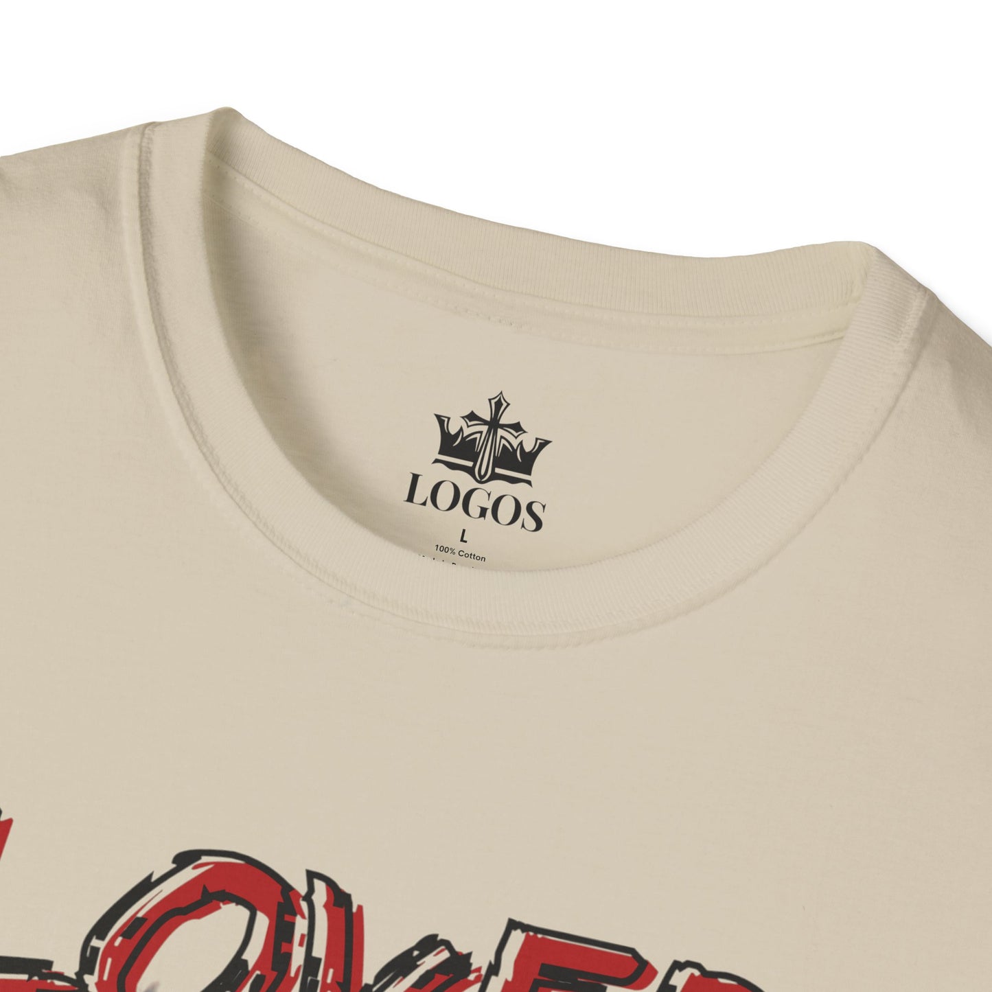 Loved By Jesus Christian Graphic T-Shirt