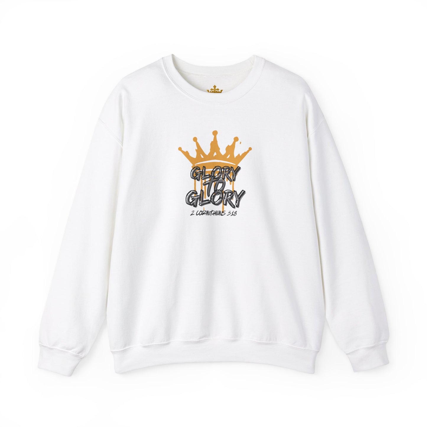 "Glory to Glory" Women's Sweatshirt- 2 Corinthians 3:18