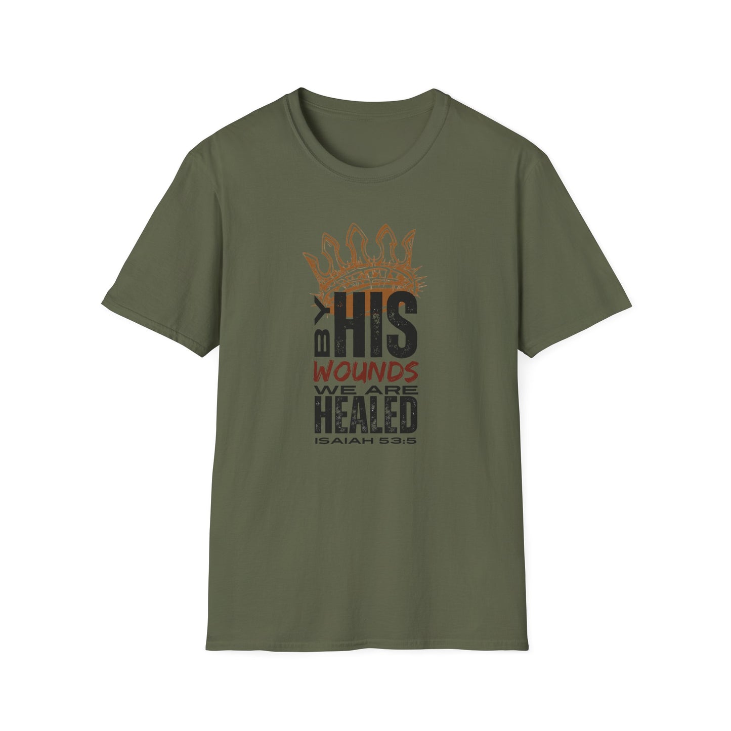 Christ Our Healer - Isaiah 53:5 Men's Apparel
