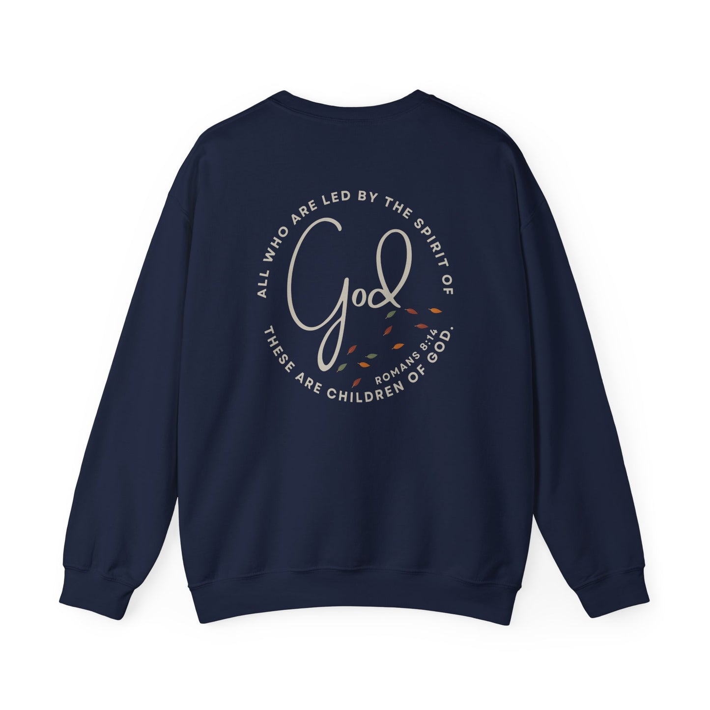 "Spirit Lead Me" (Dark Fabric Design) Women's Sweatshirt