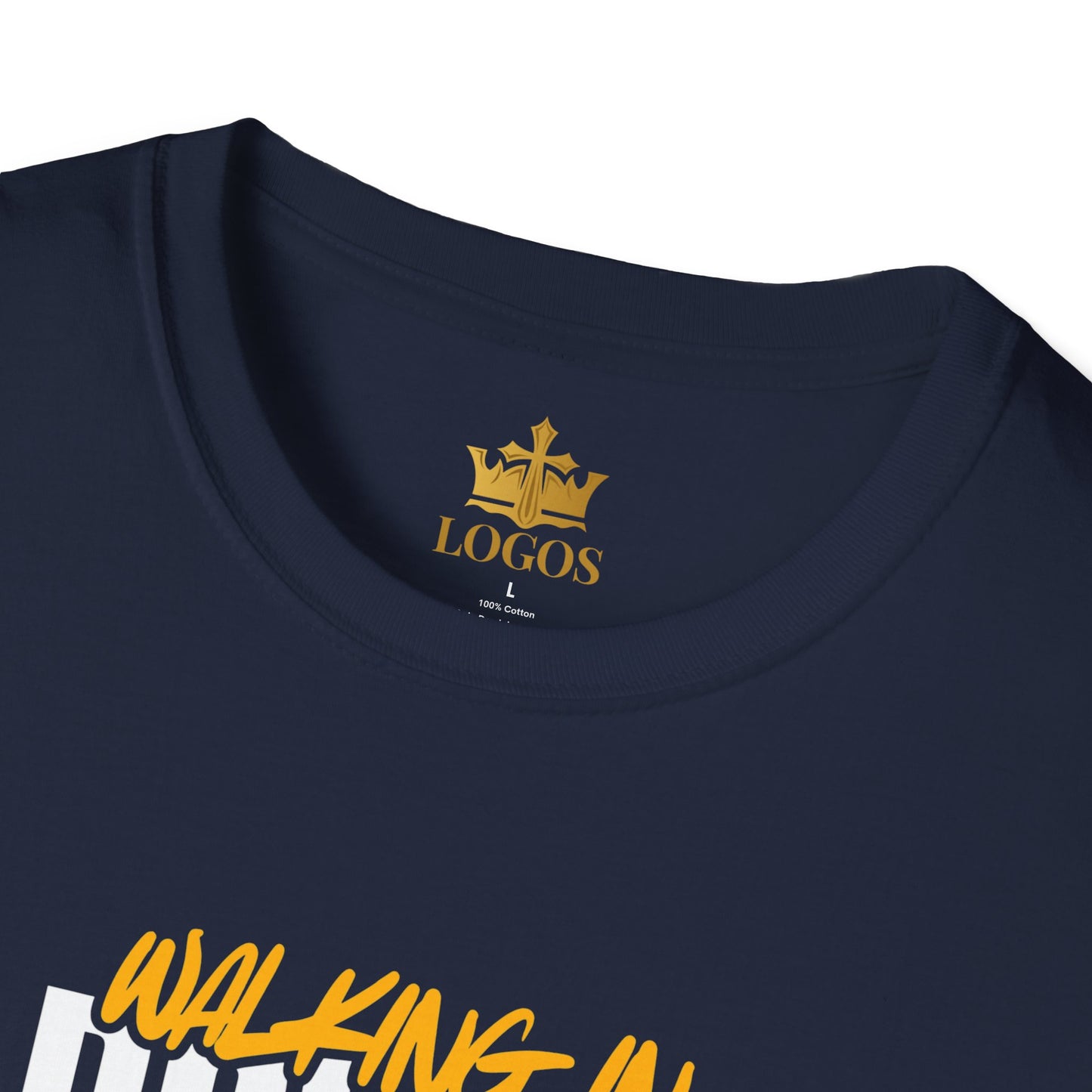 "Walking In Power" Men's T-Shirt-Acts 1:8 & Acts 10:38