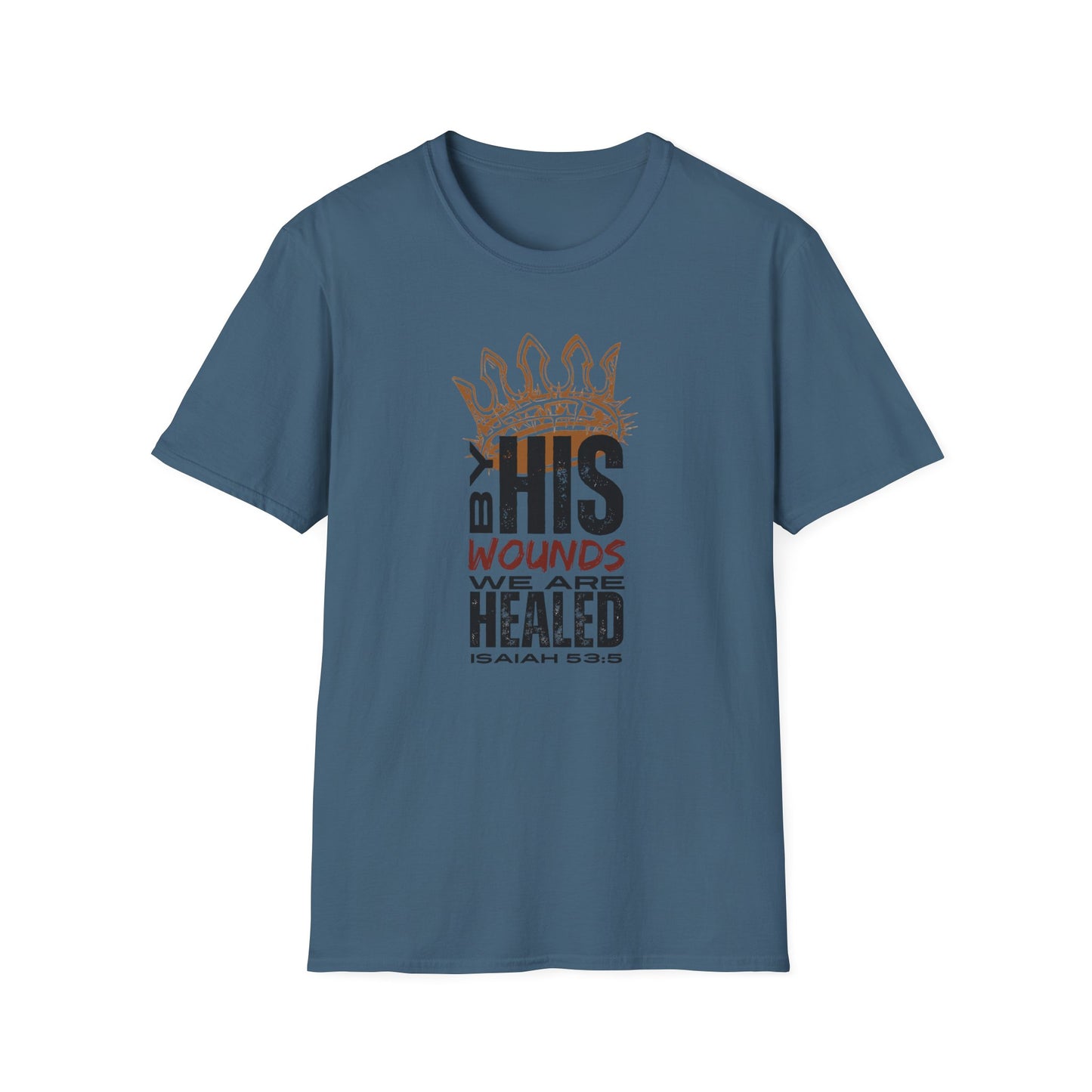 Christ Our Healer - Isaiah 53:5 Men's Apparel
