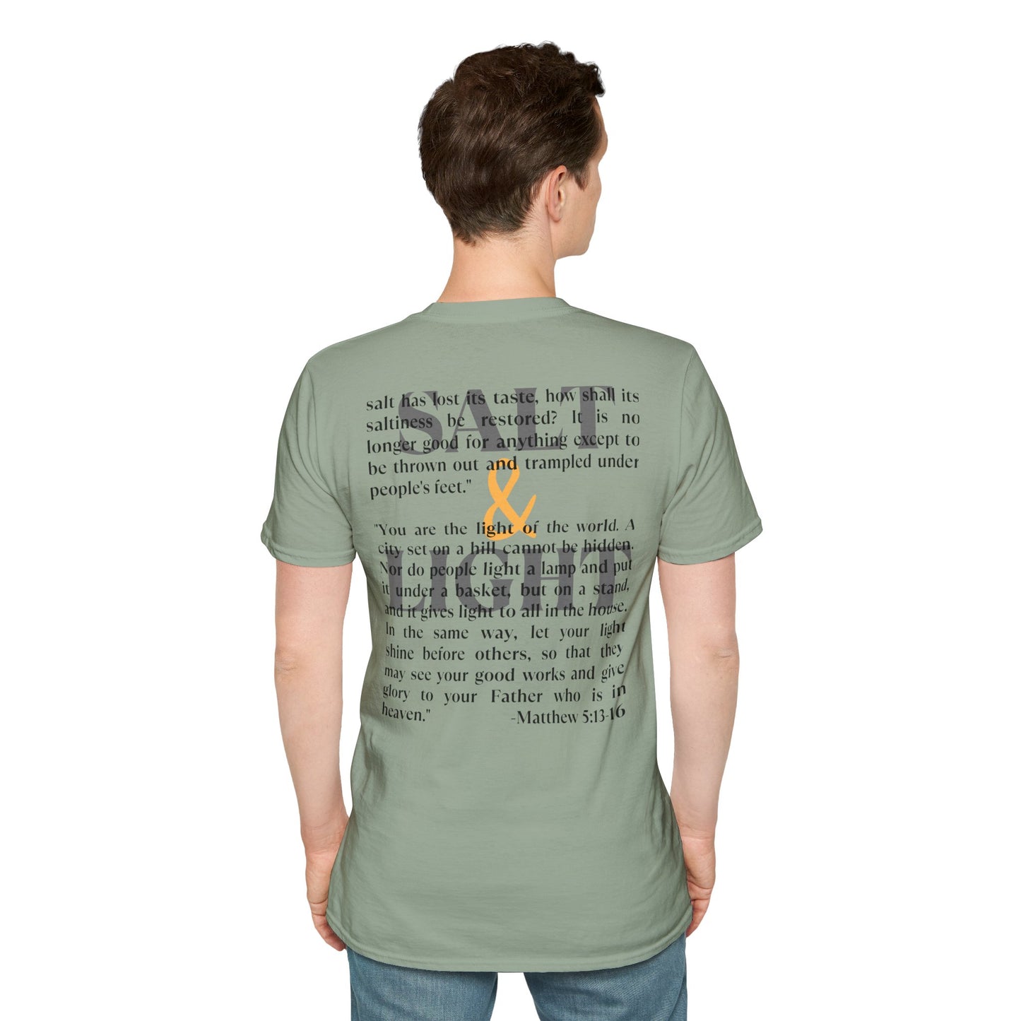 Salt & Light Christian Men's Graphic Shirt By Logos