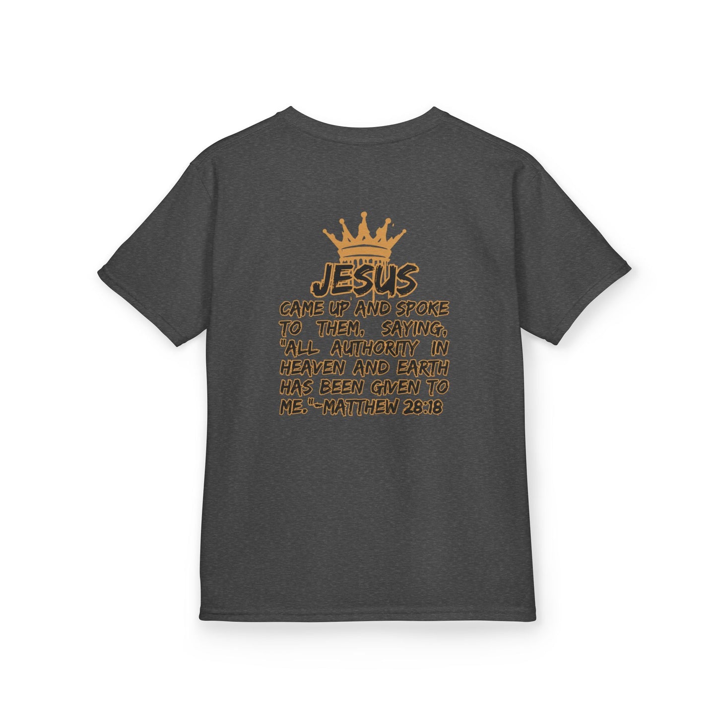 Christ Our KIng - Christian Junior Kids T-Shirt by Logos Co.