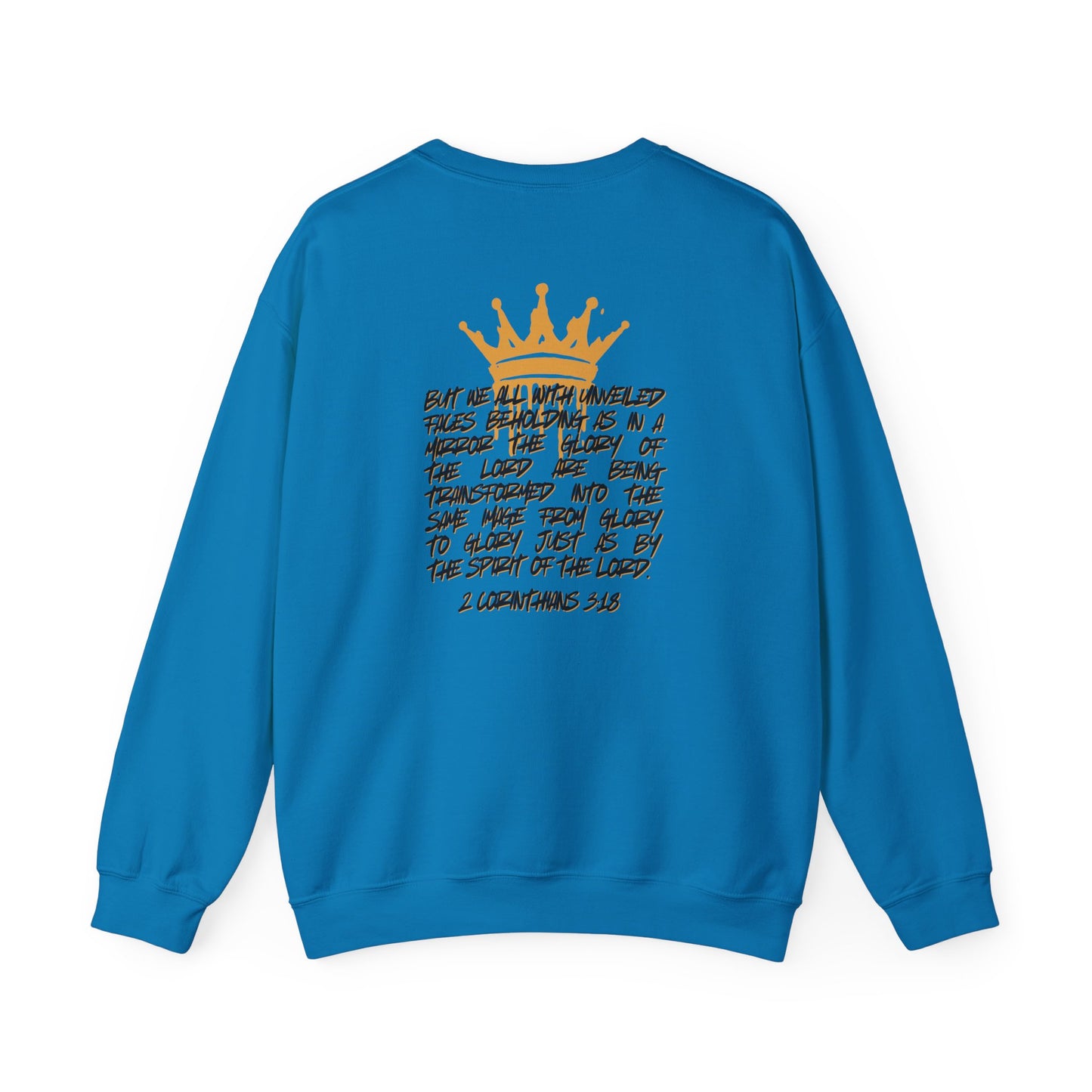 "Glory to Glory" Women's Sweatshirt- 2 Corinthians 3:18