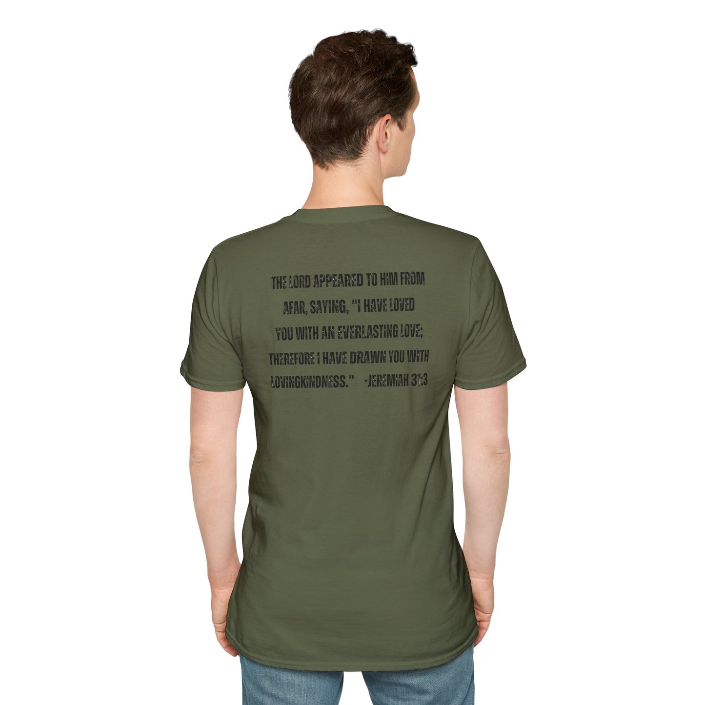Loved By Jesus Christian Graphic T-Shirt