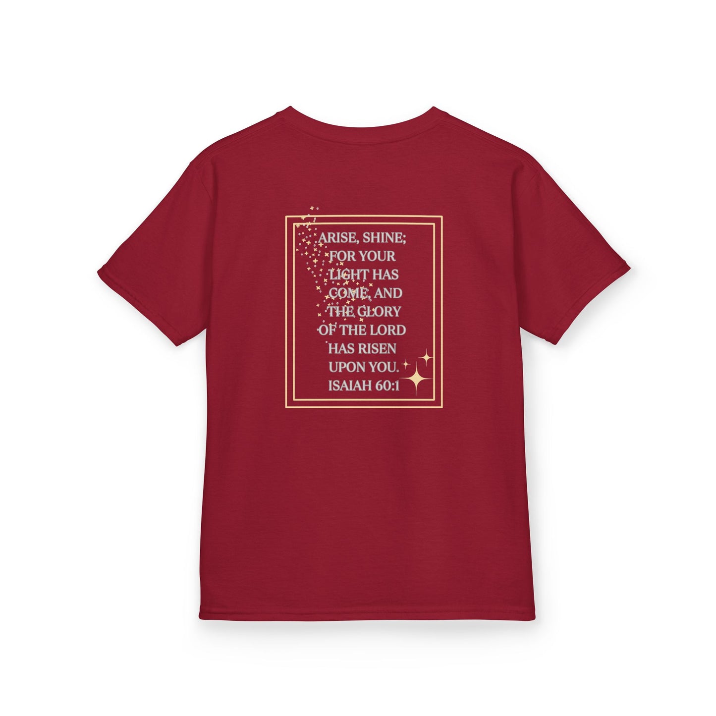 "Arise & Shine" Scripture Design Junior Girls Shirt