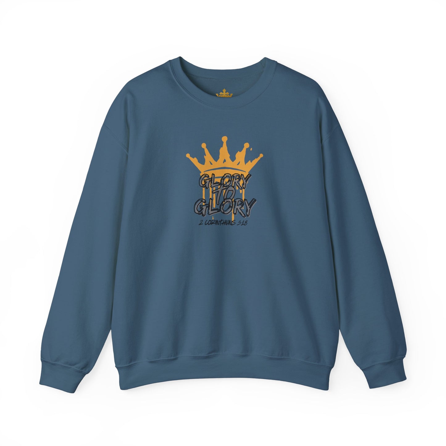 "Glory to Glory" Women's Sweatshirt- 2 Corinthians 3:18