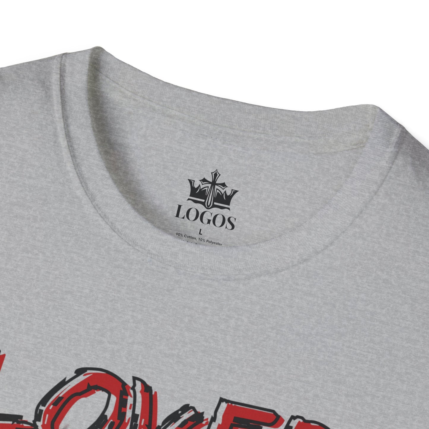 Loved By Jesus Christian Graphic T-Shirt